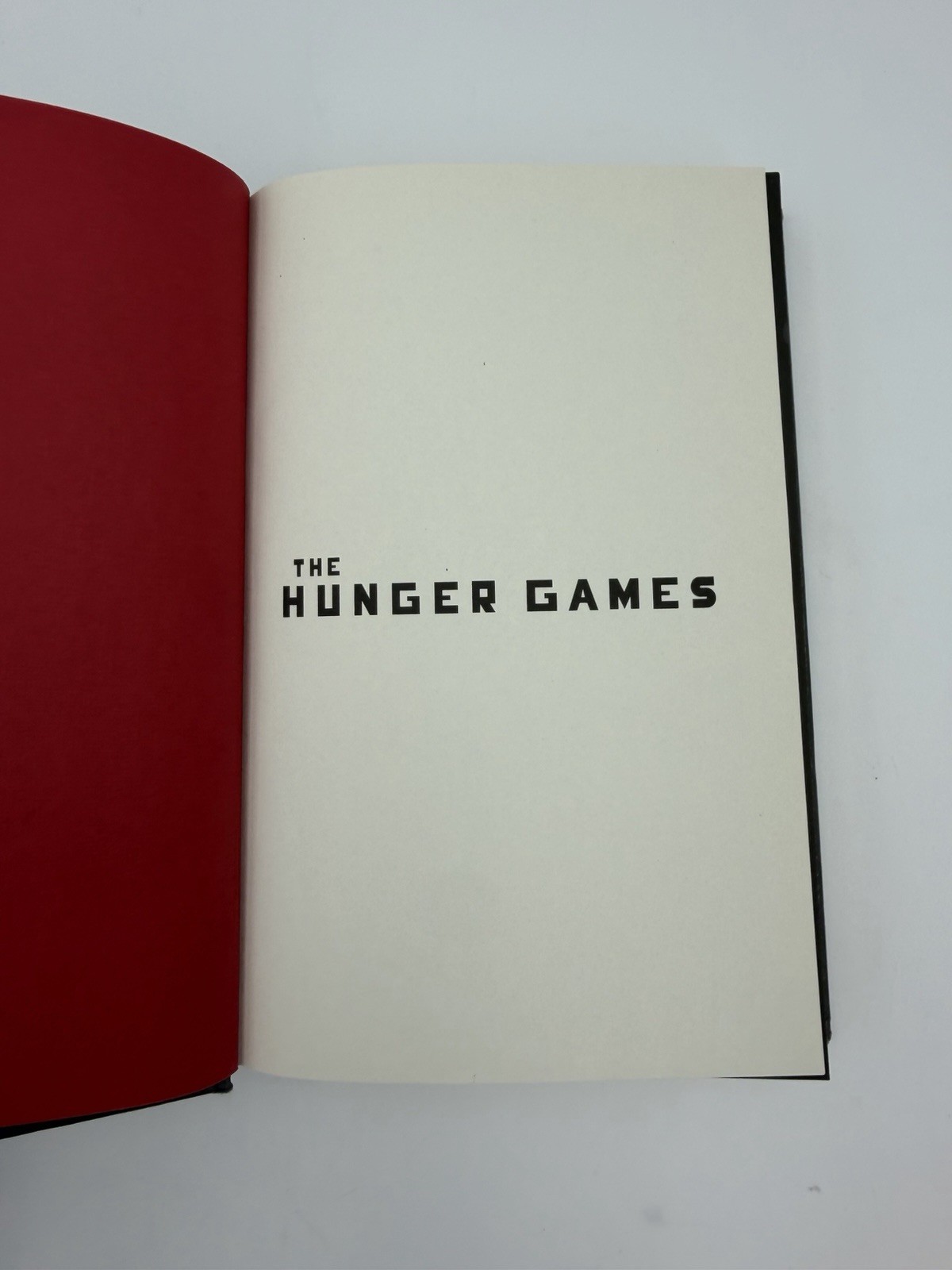 The Hunger Games Suzanne Collins 1st Edition 1st Print Scholastic 2008 HC DJ
