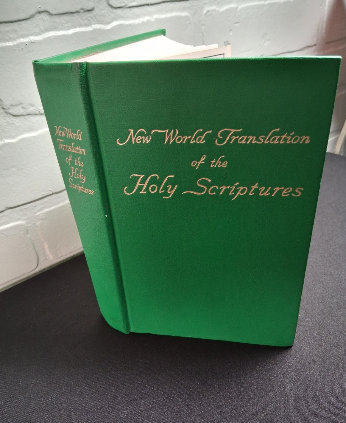 New World Translation Of The Holy Scriptures Watchtower Green Vintage 1961