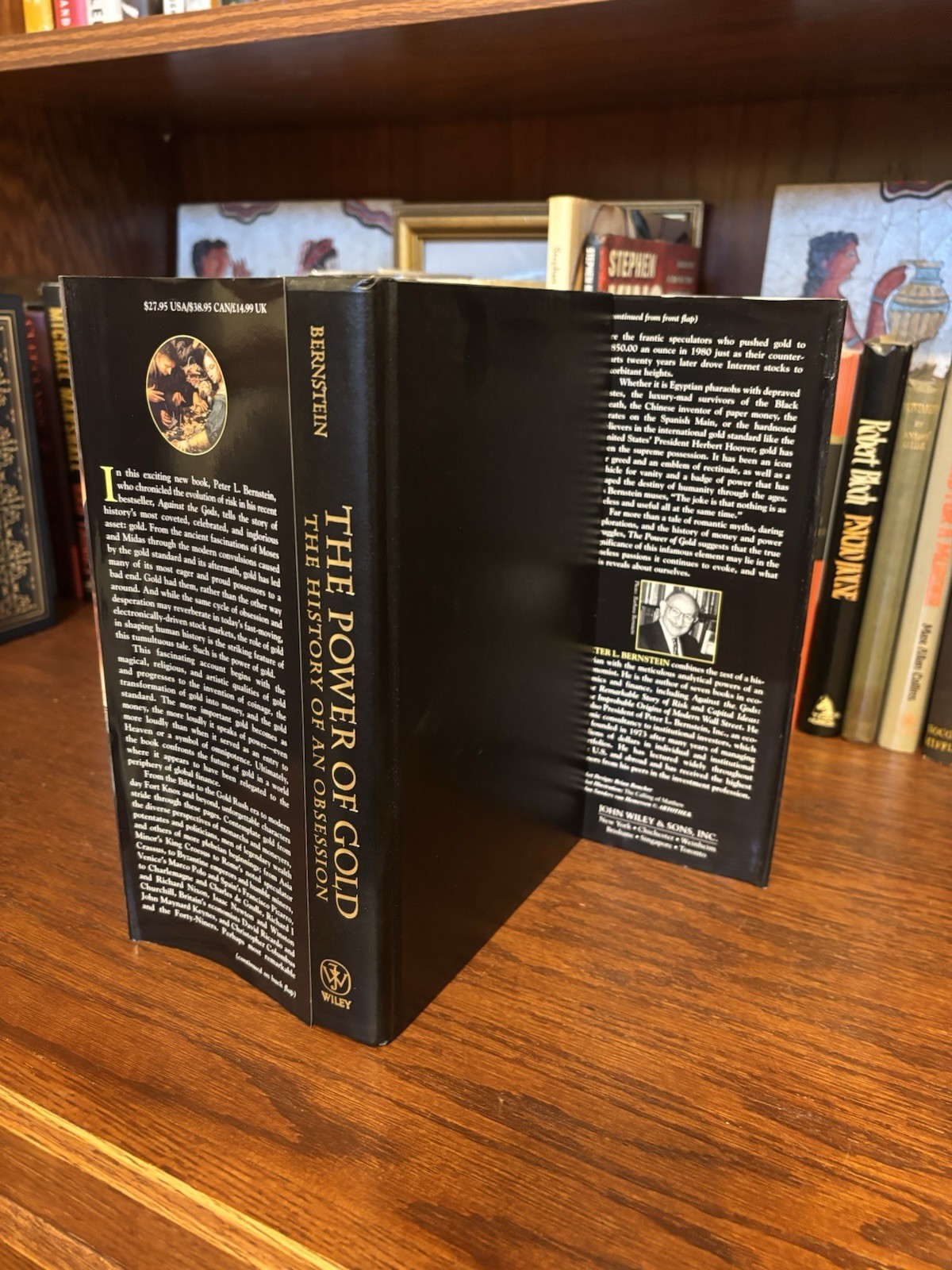 The Power of Gold. Peter Bernstein. 1st HC Ptg. Wiley 2000. Fine Unread