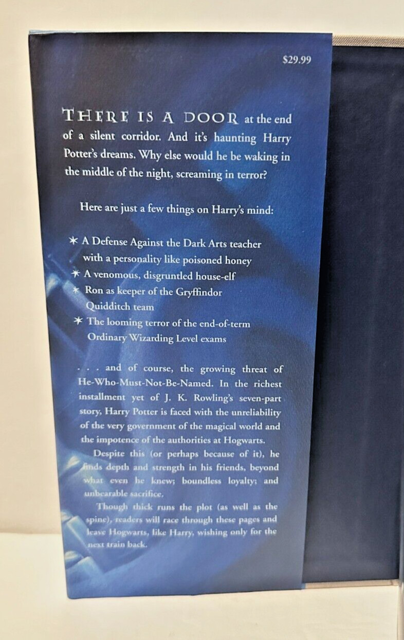 Harry Potter and the Order of the Phoenix by J. K. Rowling US 1st Edition&Print