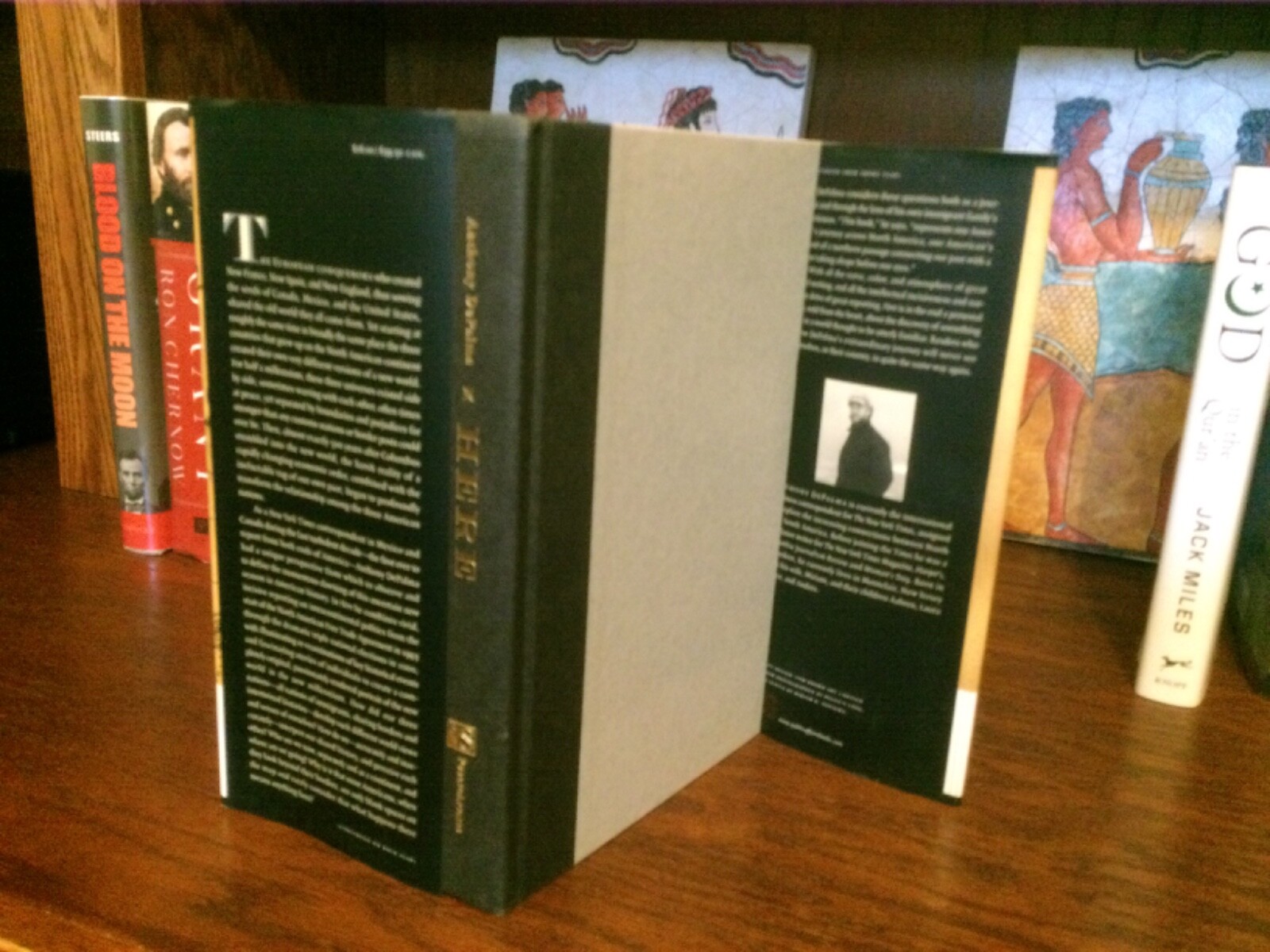 Here. Anthony DePalma. 1st HC Ptg. Public Affairs 2001. Fine Unread