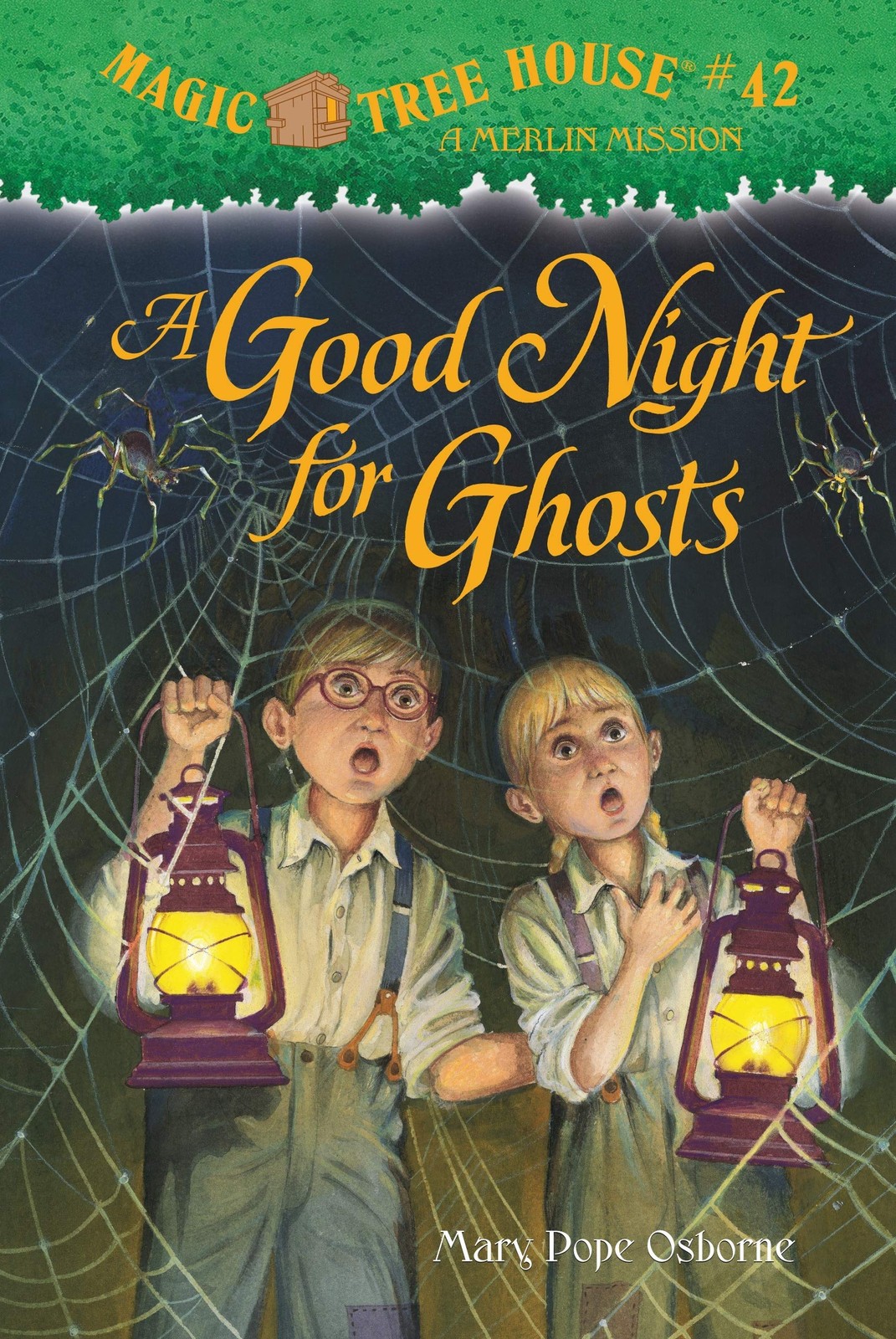 A Good Night for Ghosts (Magic Tree House (R) Merlin Mission) – hardcover Os…