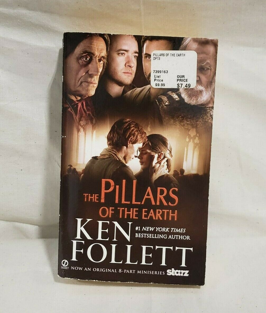 Kingsbridge Ser.: The Pillars of the Earth by Ken Follett 1st Signet Edition PB