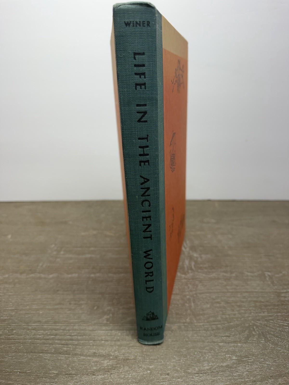 Life in the Ancient World 1961 Random House HC Illustrated Ancient History Book