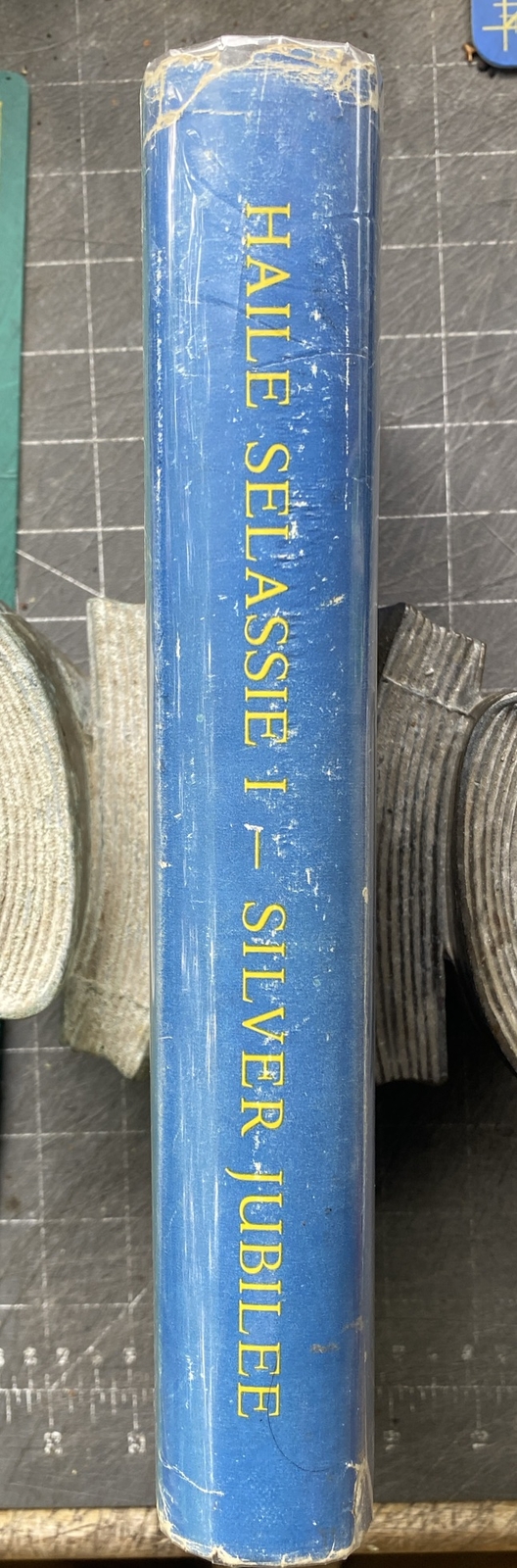 Haile Selassie I : Silver Jubilee by David Abner Talbot (HC, 1st Edition, 1955)
