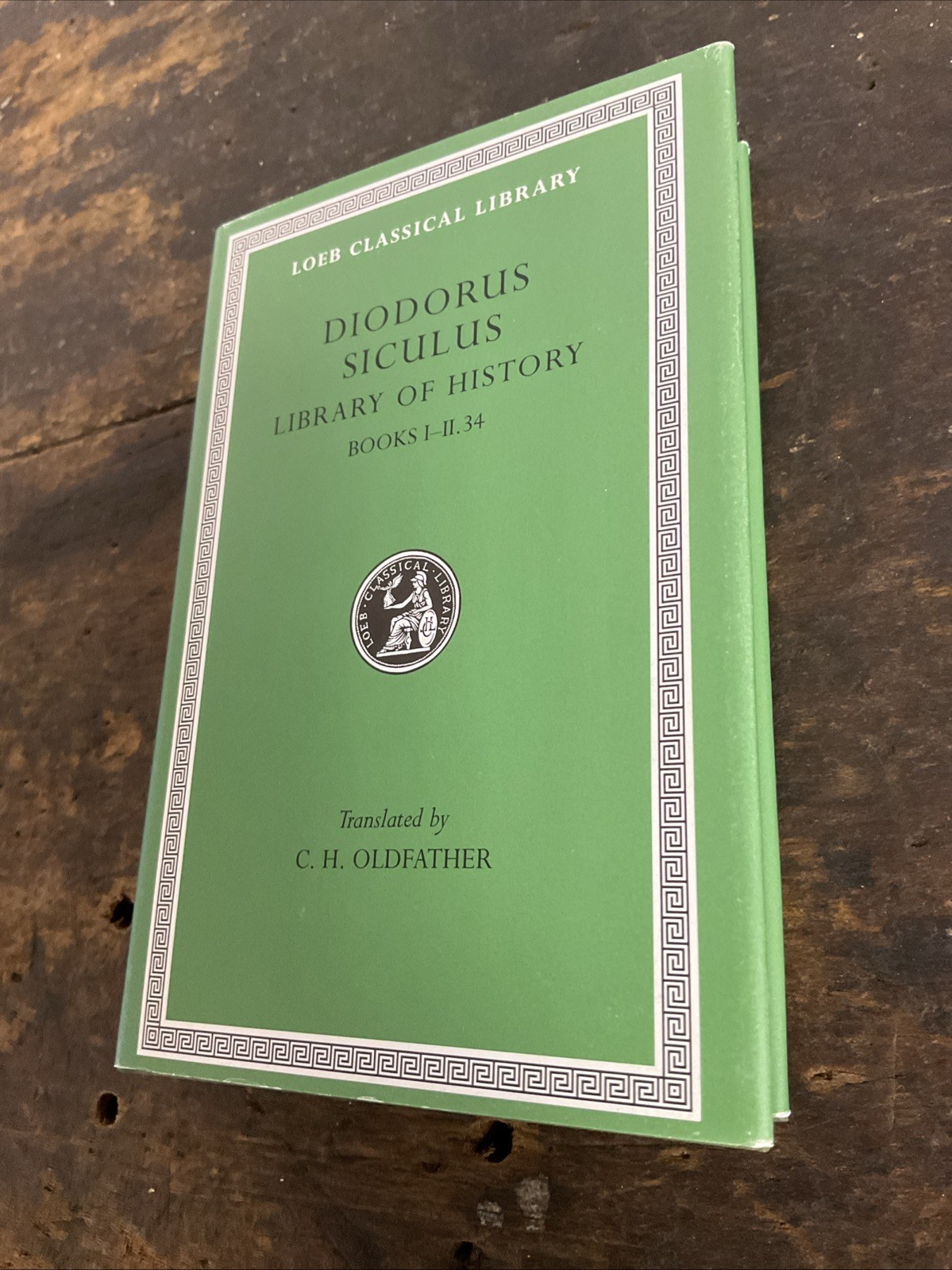 Library of History, Volume I : Books 1-2. 34 by Diodorus Diodorus Siculus (1933)