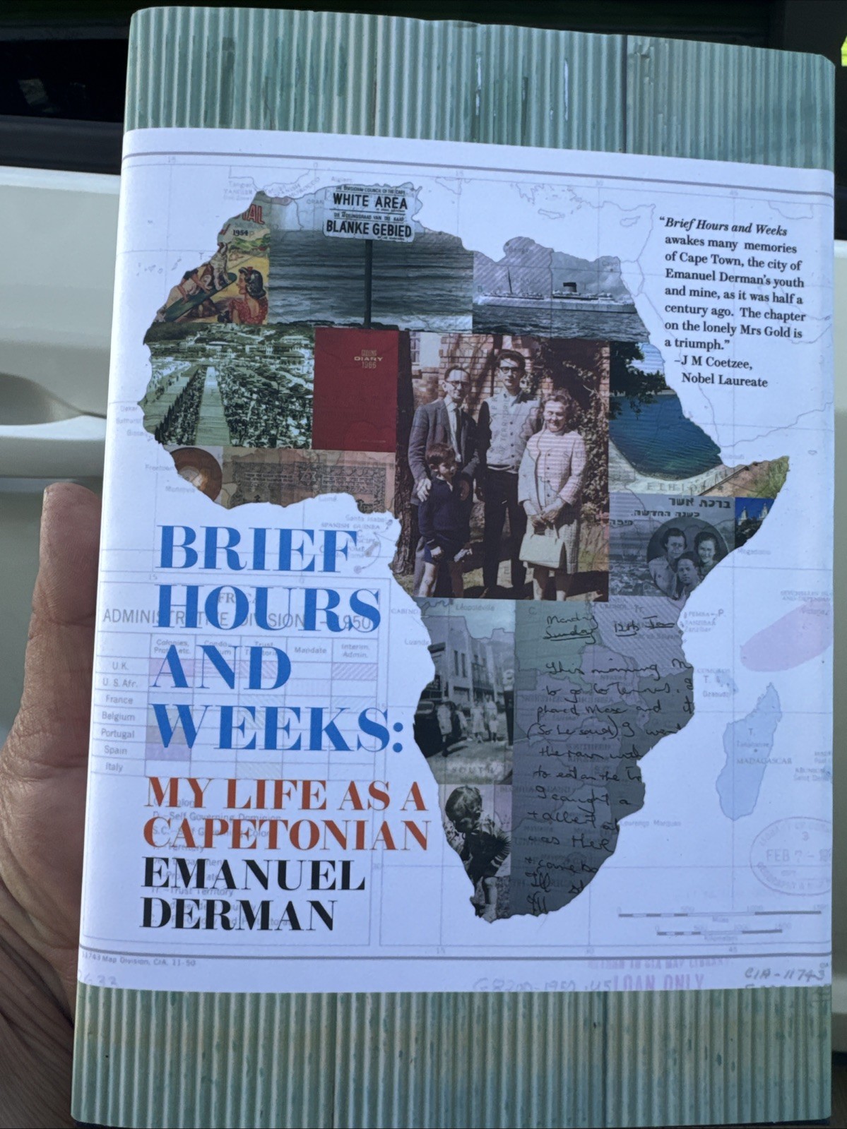 Brief Hours and Weeks: My Life as a Capetonian (Hardback or Cased Book)