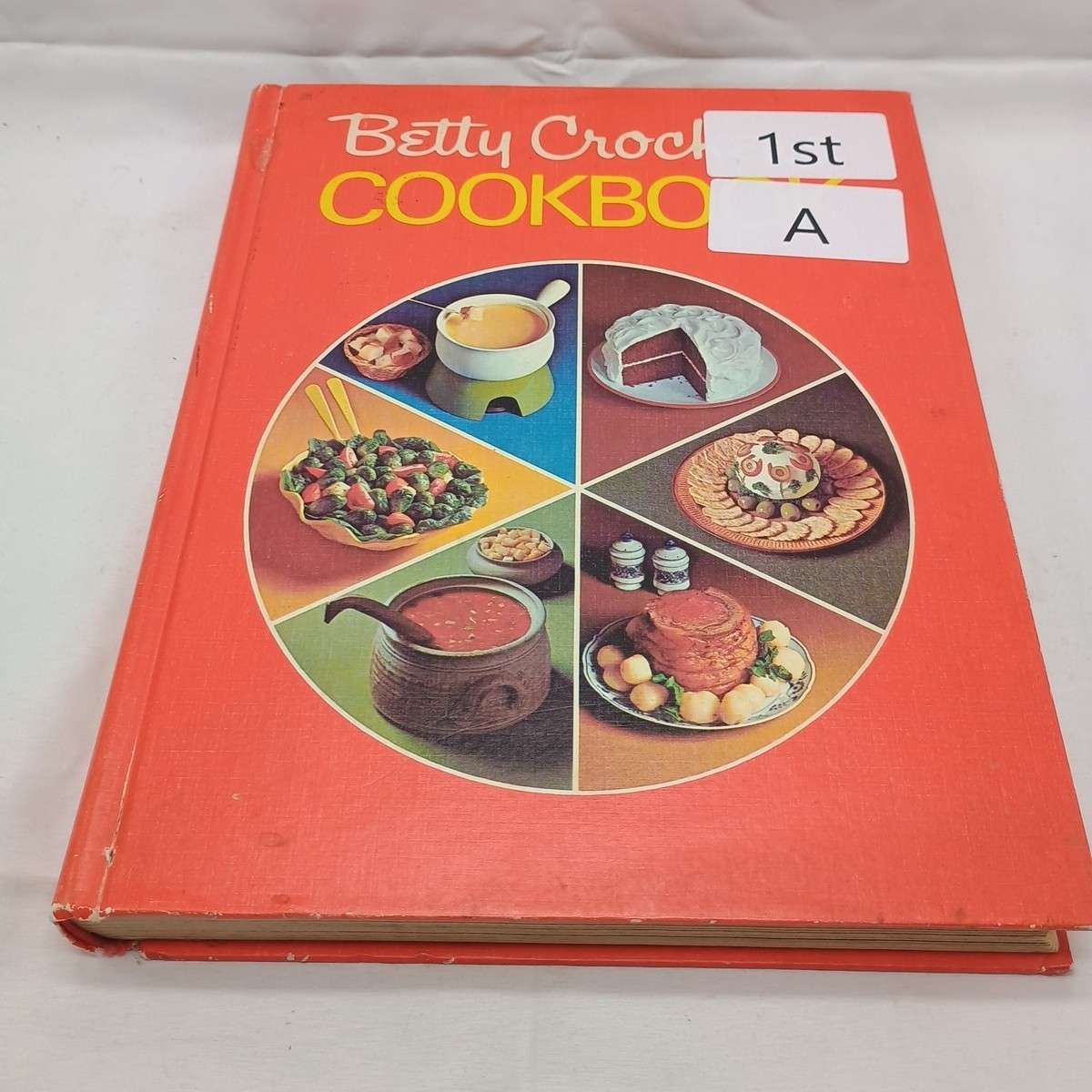 Betty Crocker’s Cookbook 1969 First Printing Red Hardcover Pie Cover 1st/1st (A)