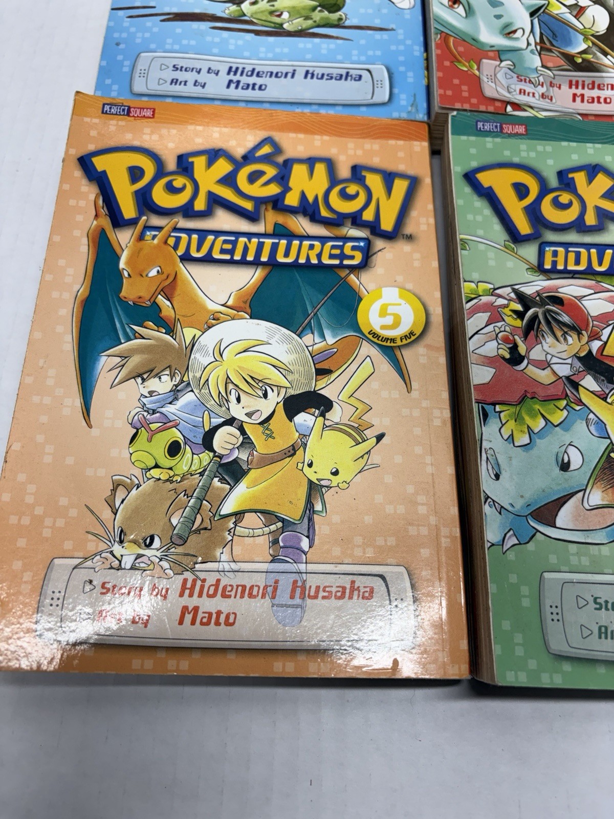 Pokemon adventures volumes 1-7 NICE USED