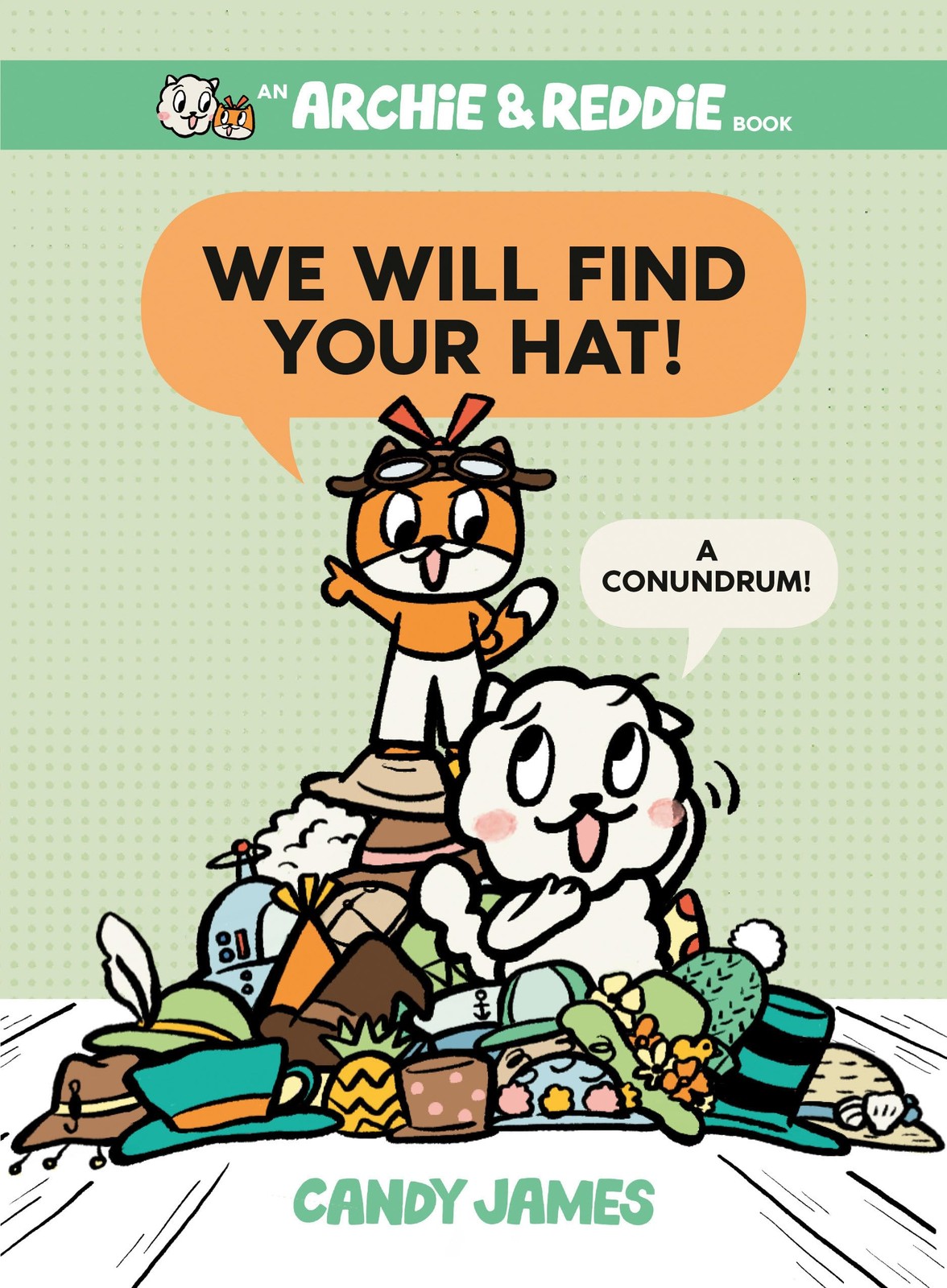 We Will Find Your Hat!: A Conundrum! (An Archie & Reddie Book) – hardcover J…