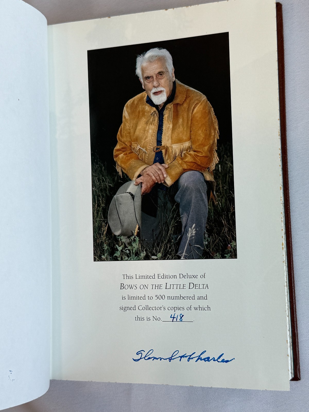 LIMITED EDITION OF 500 – SIGNED – Bows on the little Delta by Glenn St. Charles