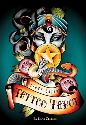 Eight Coins’ Tattoo Tarot by Lana Zellner (2018, Trade Paperback)