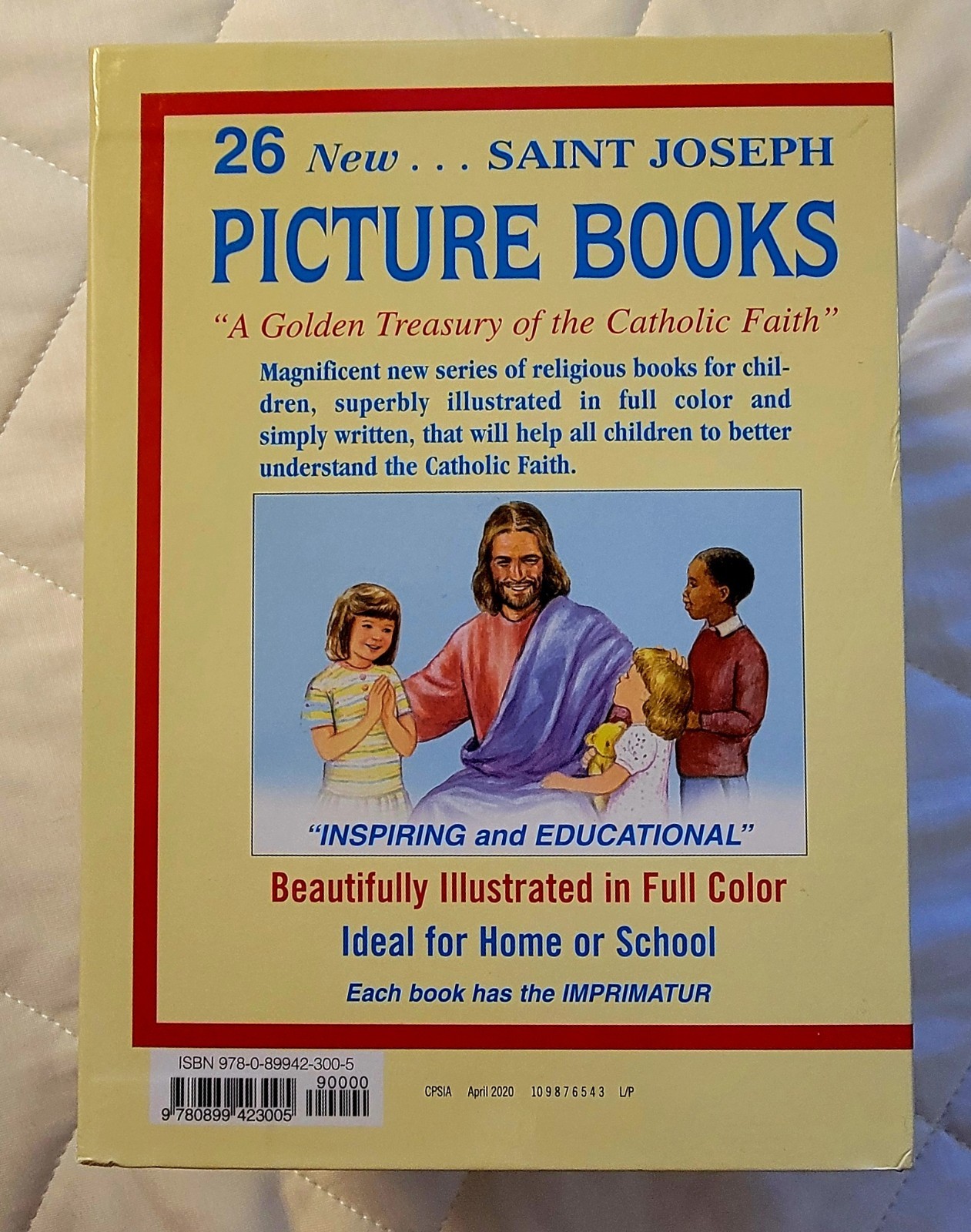 St. Joseph Picture Books (Set of 26) Paperback by Lawrence G. Lovasik + Bonus