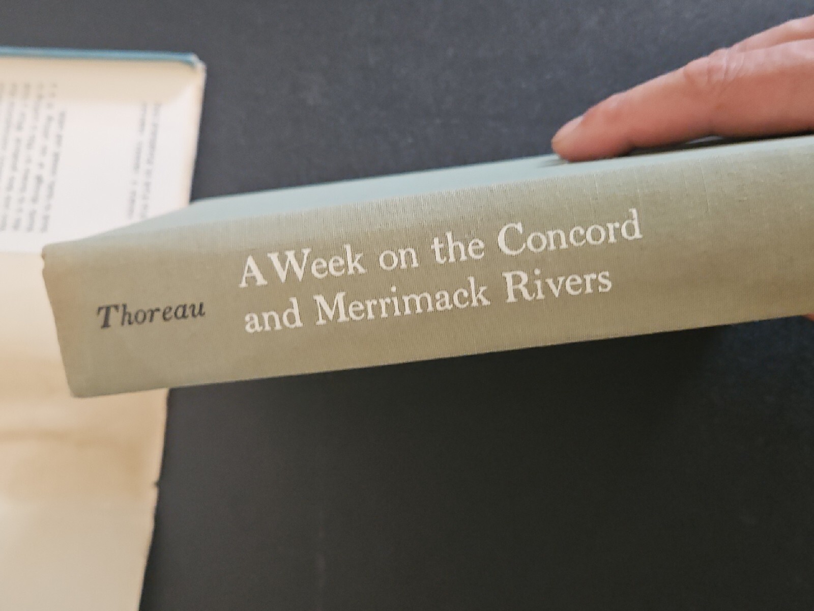 Henry David Thoreau A Week On The Concord And Merrimack Rivers HCDJ 1961