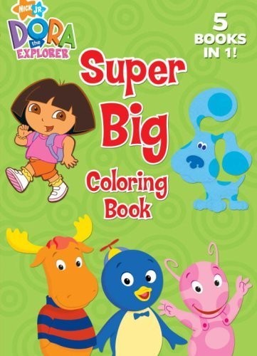 Super Big Coloring Book – paperback Golden Books