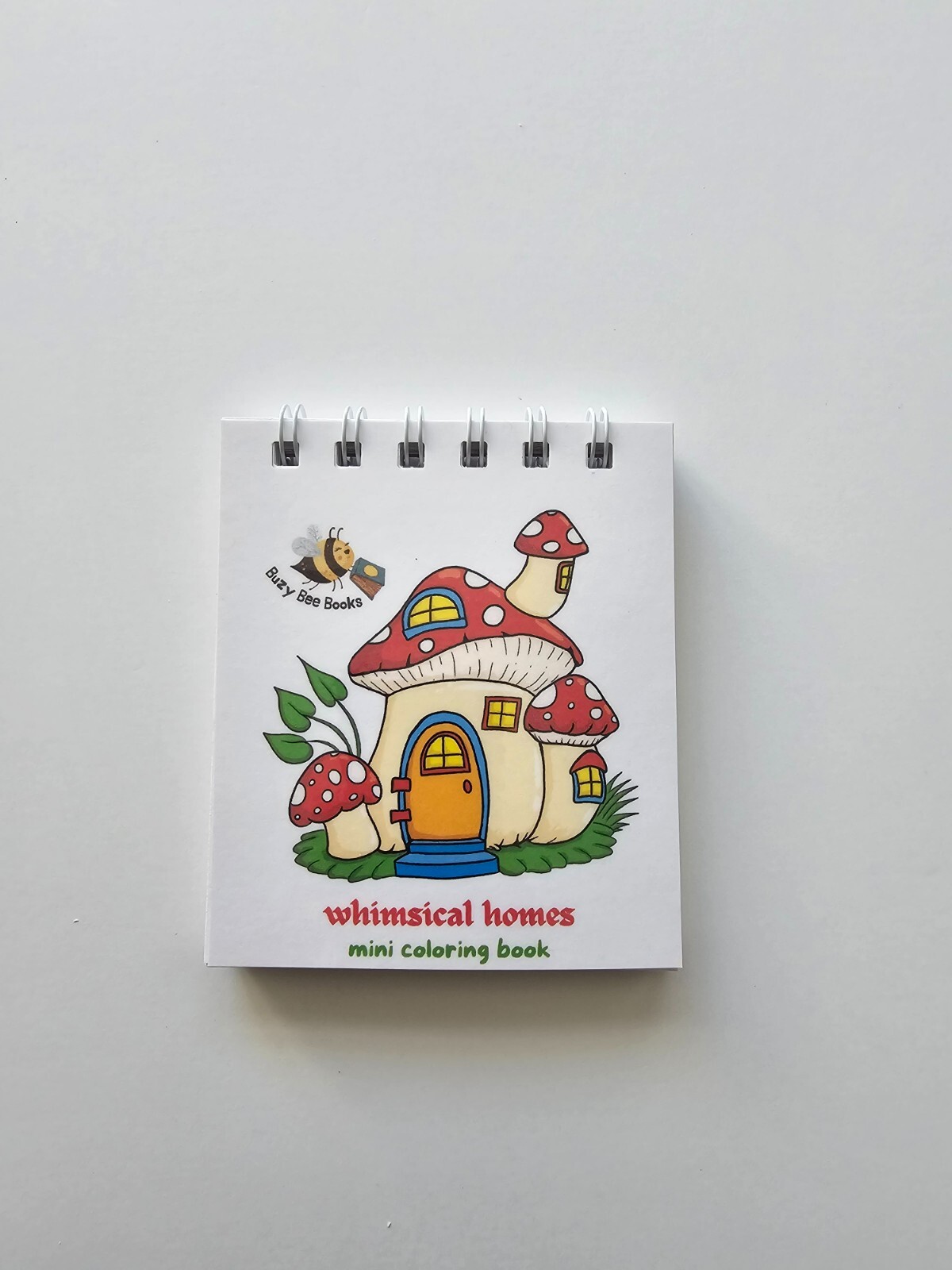 Set of 2 Whimsical Home Mini Coloring book for Adult Magical fairy Coloring book