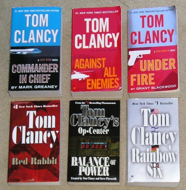 CHOOSE / SELECT any book for $6.99 – Clancy Ludlum Grisham Lot
