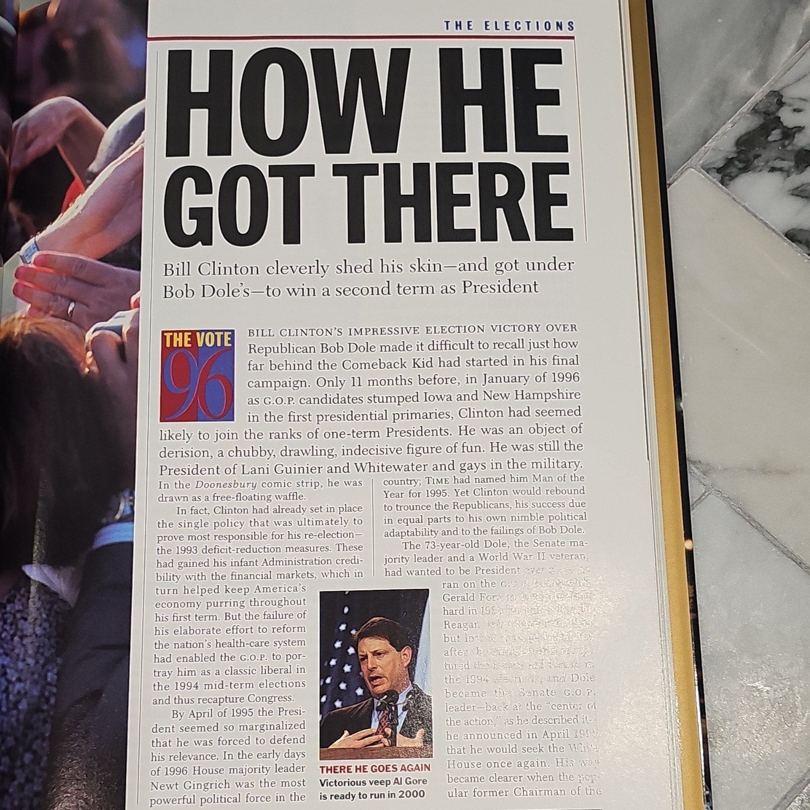 TIME Annual 1996 Year in Review Magazine by The Editors of TIME