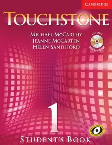 Touchstone Level 1, Student’s Book (Book & CD) – Paperback – GOOD