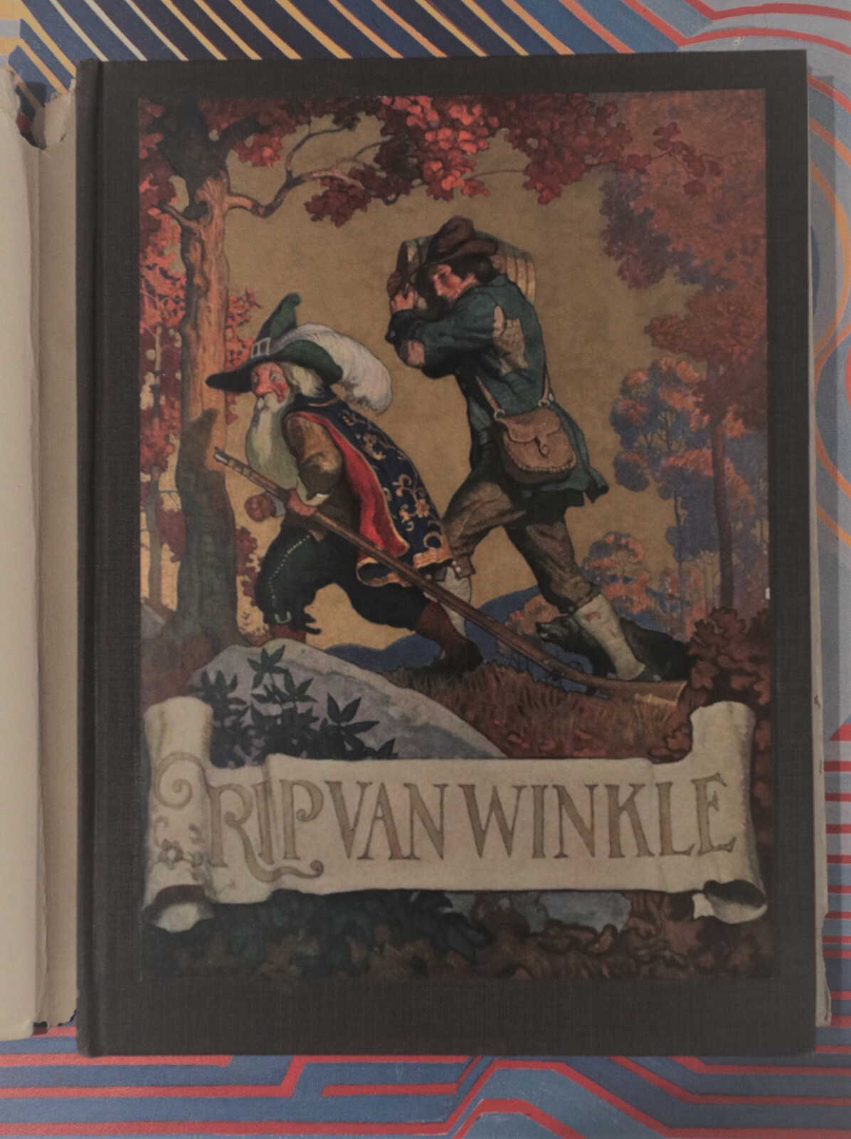 Rip Van Winkle, W Irving. illustrated by NC Wyeth, McKay 1921 HC in DJ