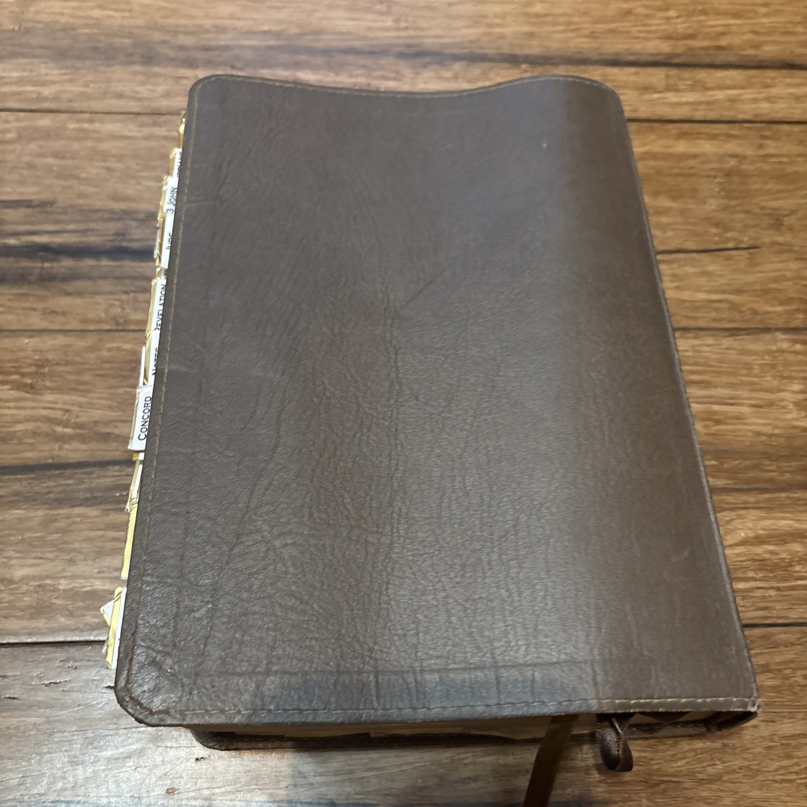 HCSB Study Bible, Mantova Brown LeatherTouch Indexed by The HCSB Translation
