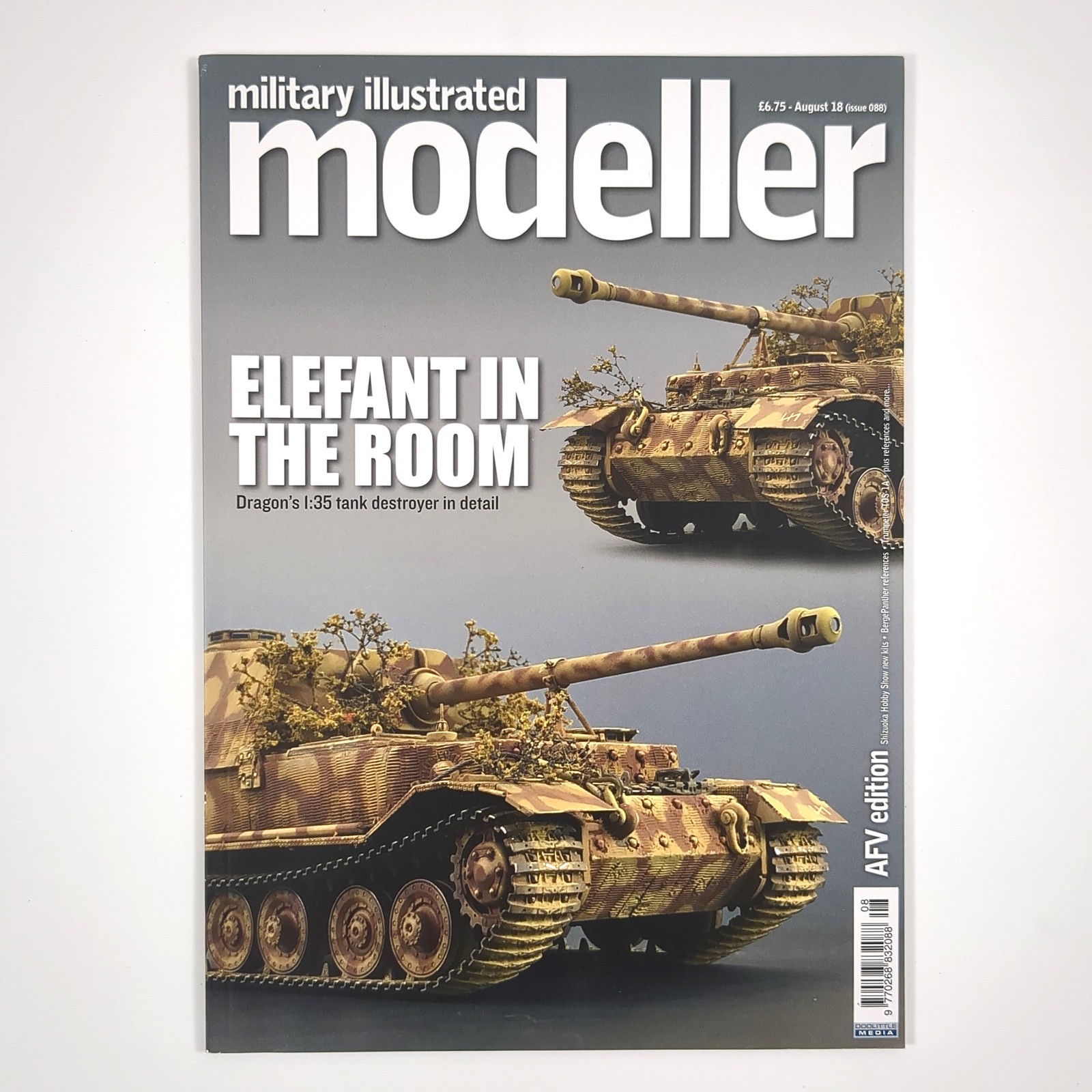 Military Illustrated Modeller August 2018 Issue 88 AFV Edition Magazine
