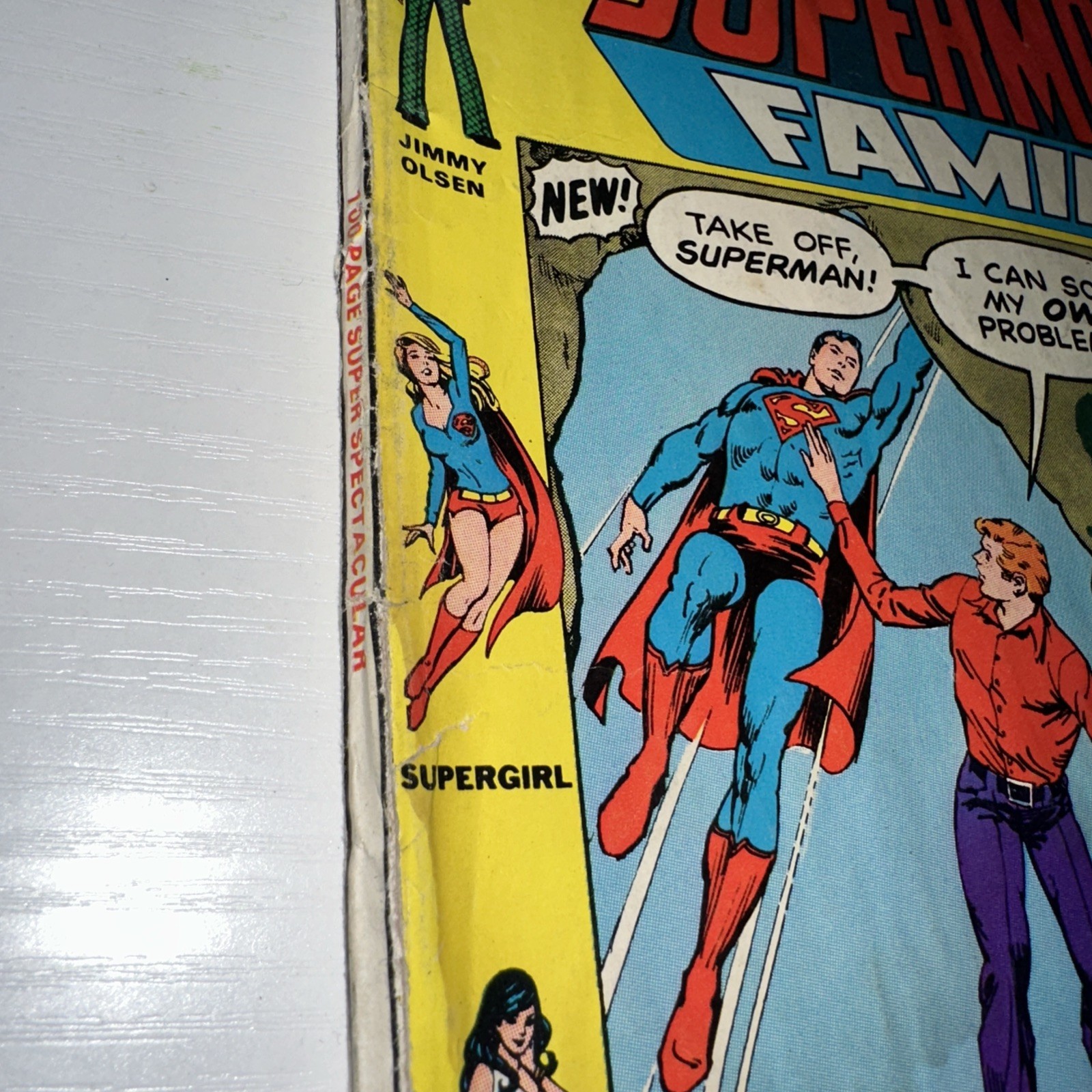 SUPERMAN FAMILY # 164, MAY 1974, 100 PAGES!