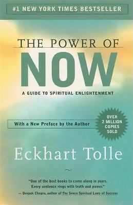 The Power of Now: A Guide to Spiritual Enlightenment – Paperback – GOOD