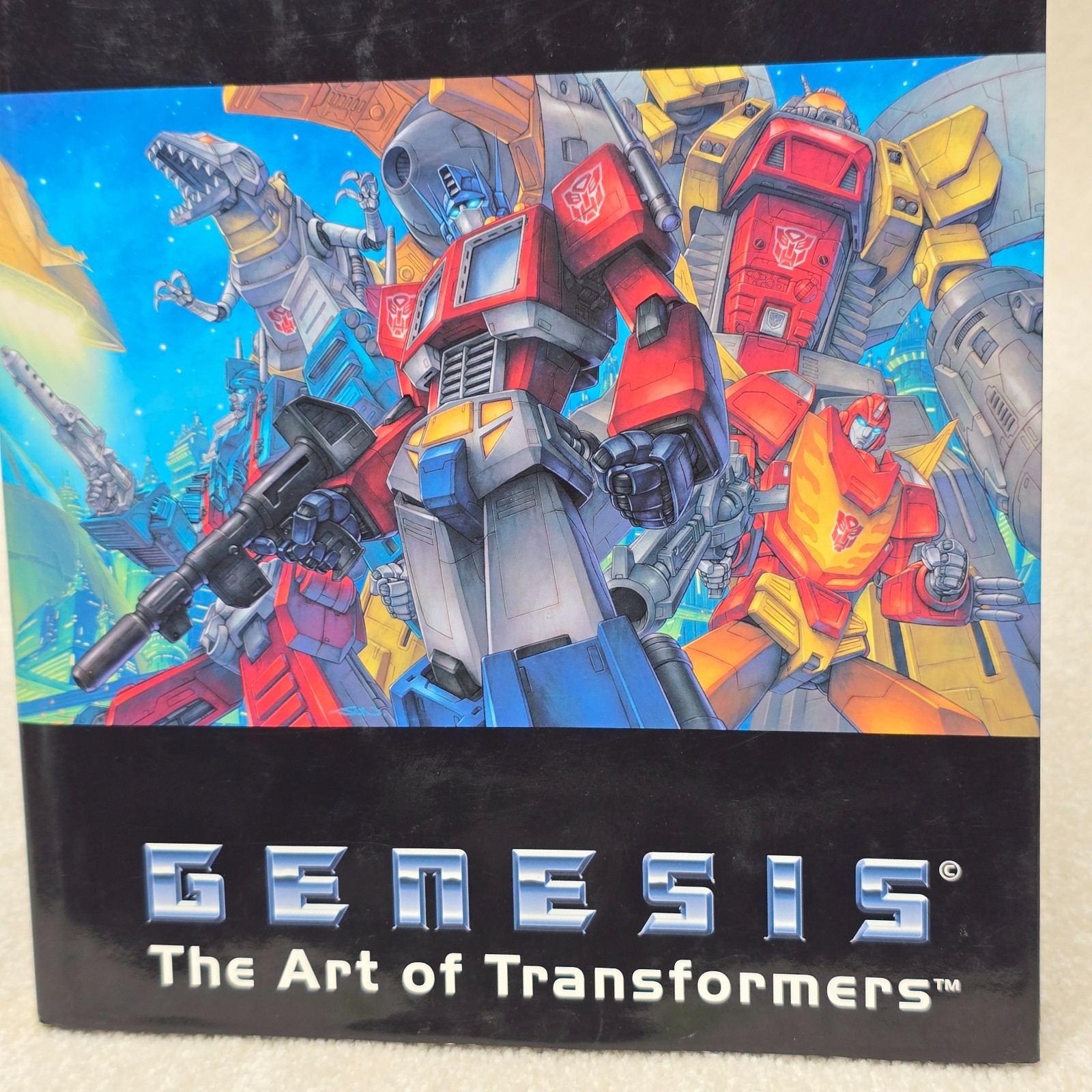 Genesis: The Art Of Transformers Hardcover Image Comics 2003 OOP