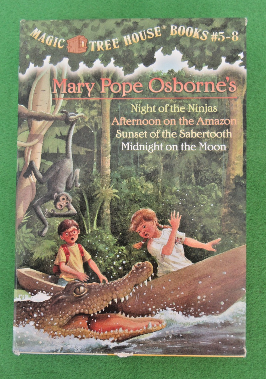 MAGIC TREE HOUSE BOX SET BOOKS #5-8 BY MARY POPE OSBORNE – TRADE PB; 2002