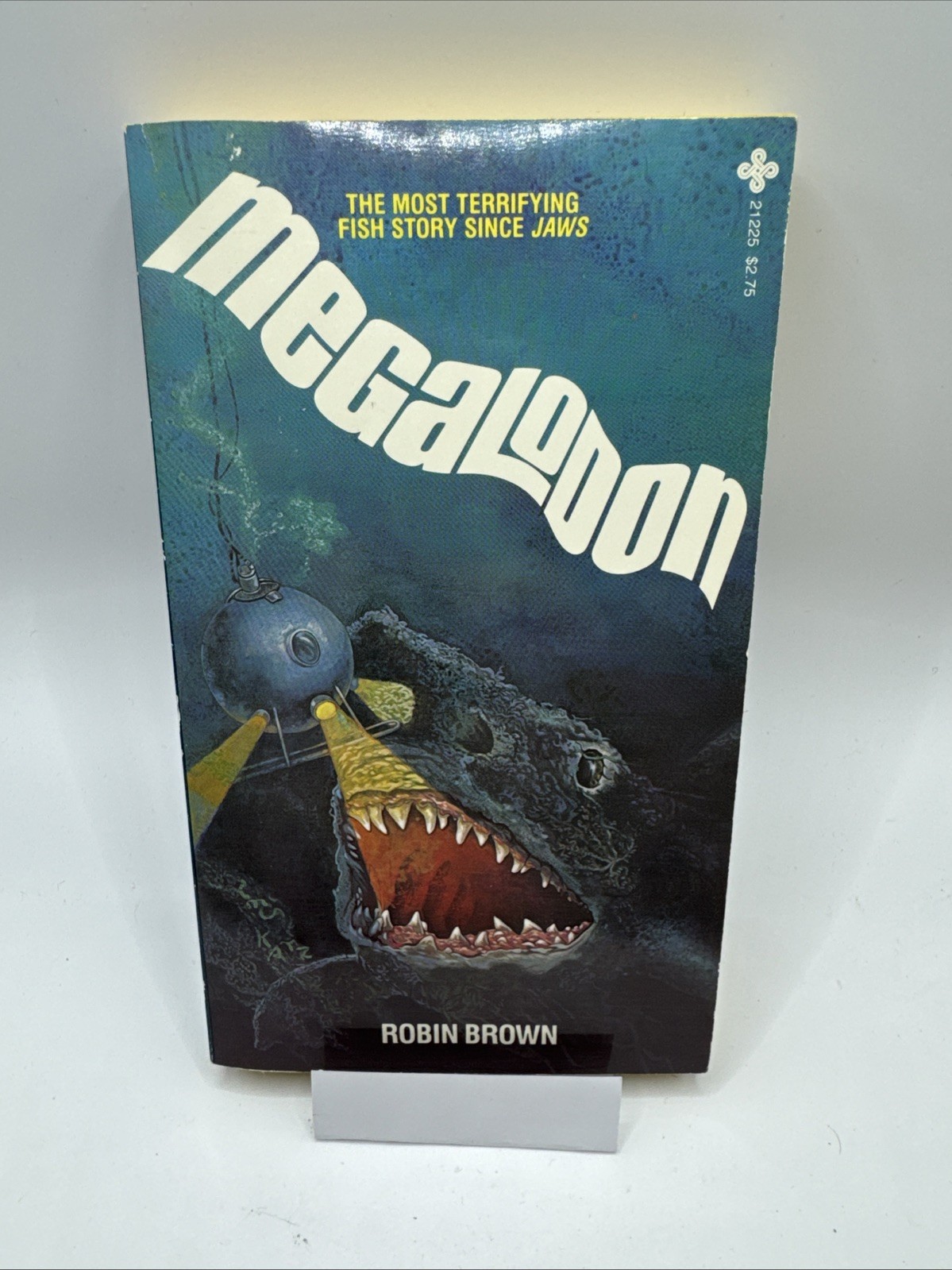 Megalodon by Robin Brown, Playboy Paperbacks Fiction 1st paperback edition 1982