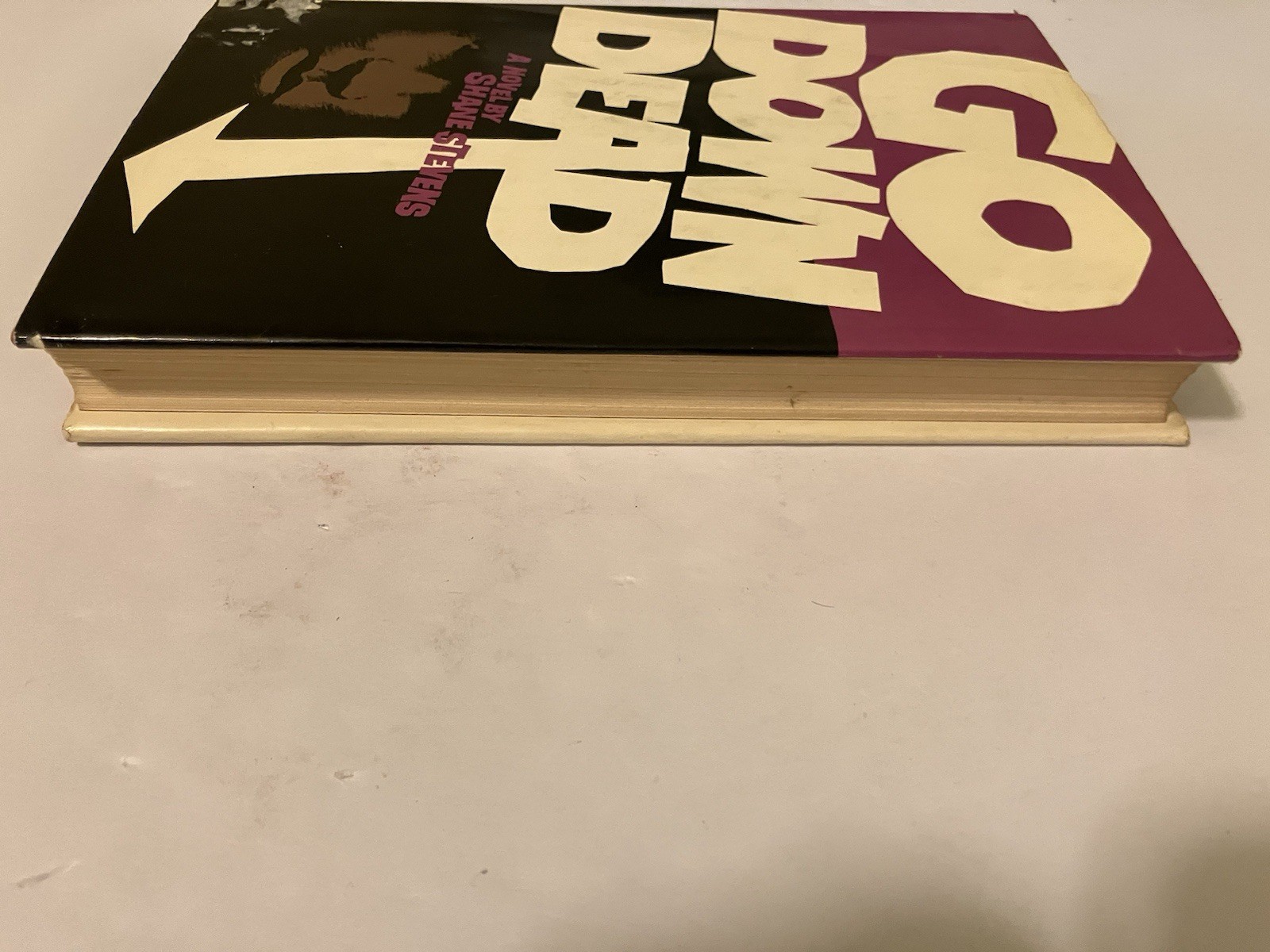 GO DOWN DEAD SHANE STEVENS 1966 HC DJ 1ST WILLIAM MORROW HARLEM GANG LIFE YOUTH