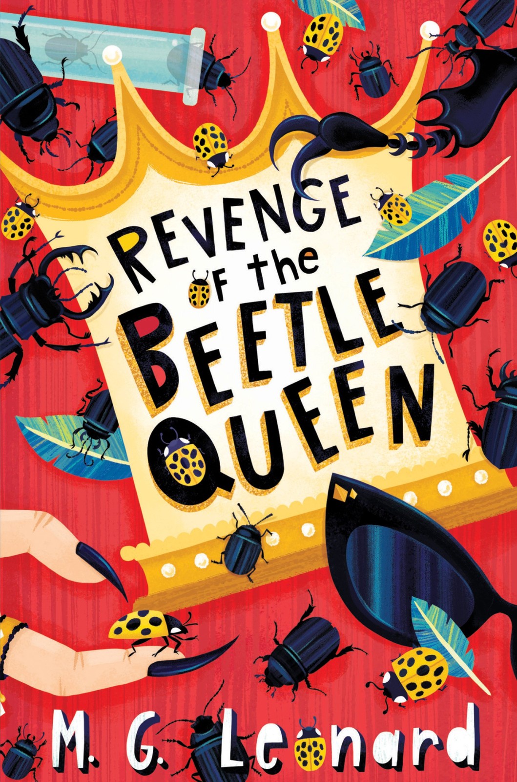 Revenge of the Beetle Queen (Beetle Trilogy, Book 2) (Beetle Boy) – hardcove…