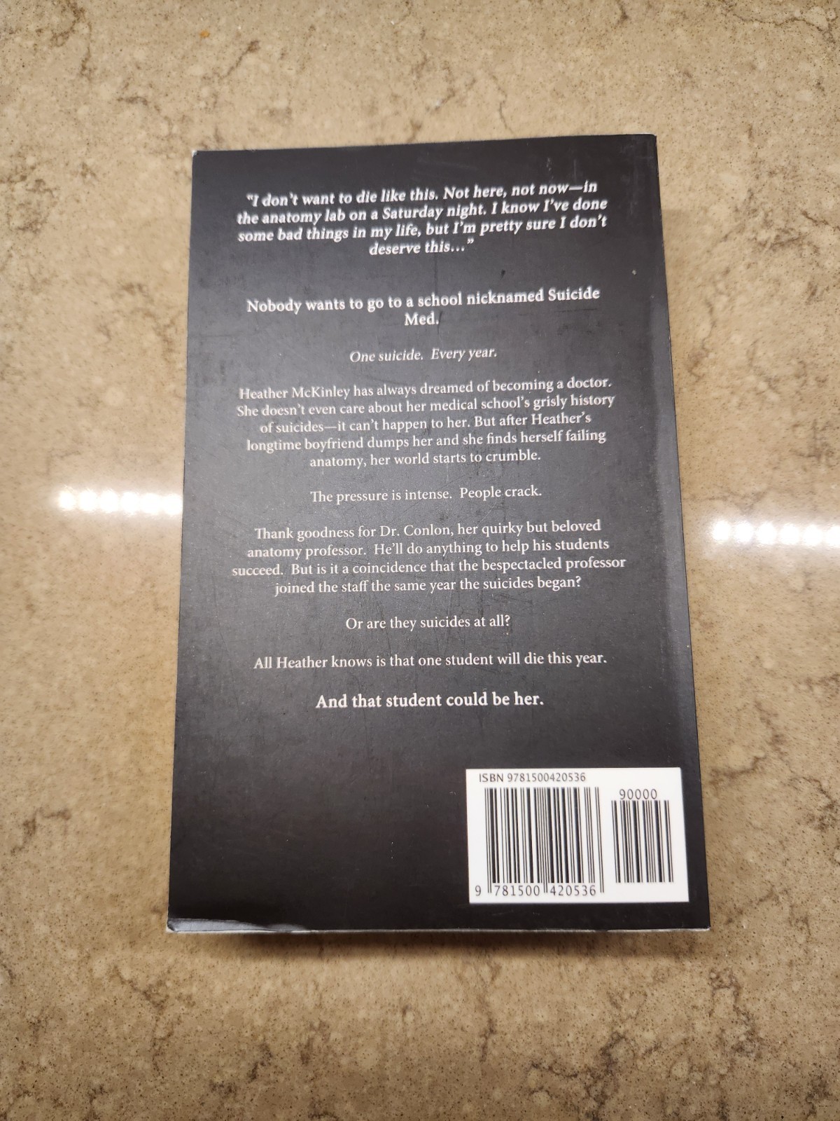 Freida McFadden Suicide Med (2014) Never Read, Brand New, Out of Print