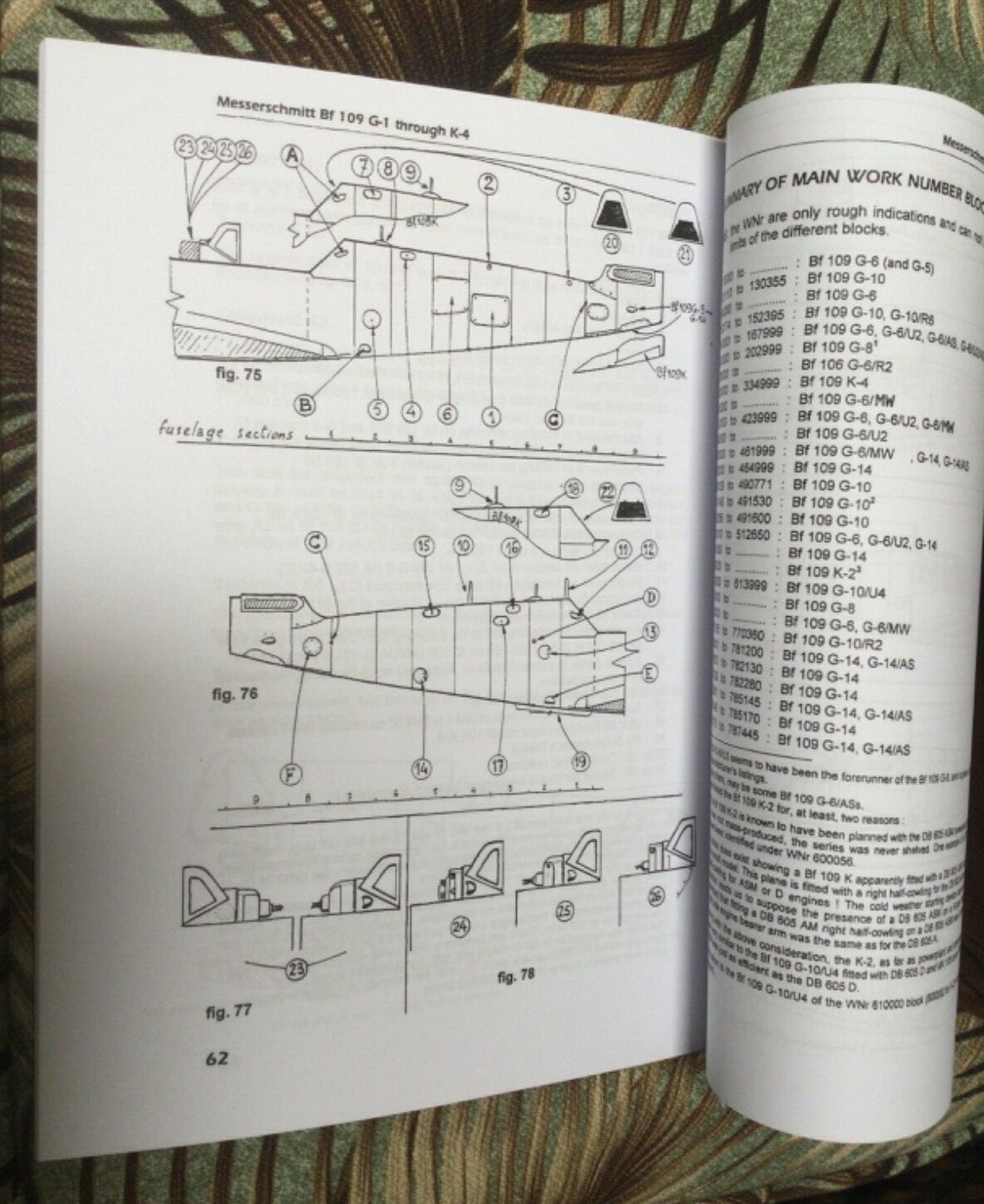 Messerschmitt Bf109G1 Through K-4 – Engines And Fittings By Jean Claude Mermet