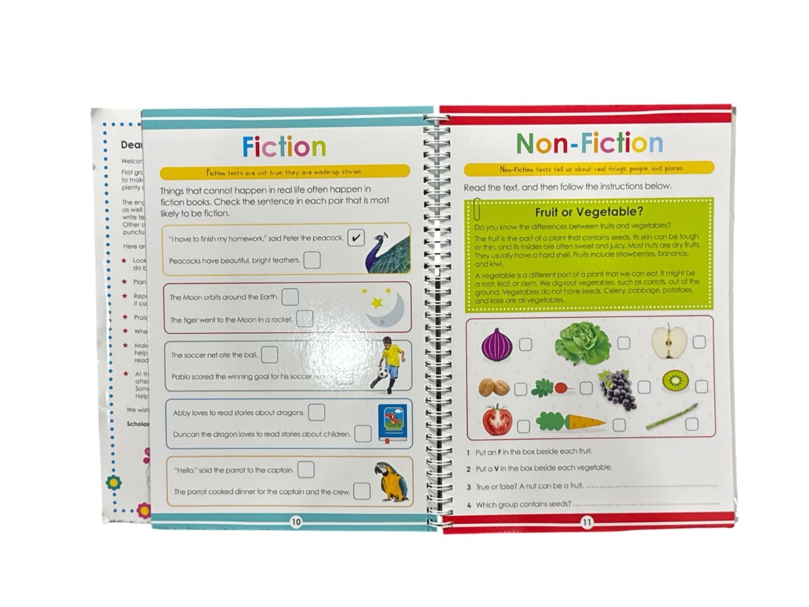 Set of 5 Scholastic Early Learning Workbooks Set Includes Alphabet & Grade Pre-k