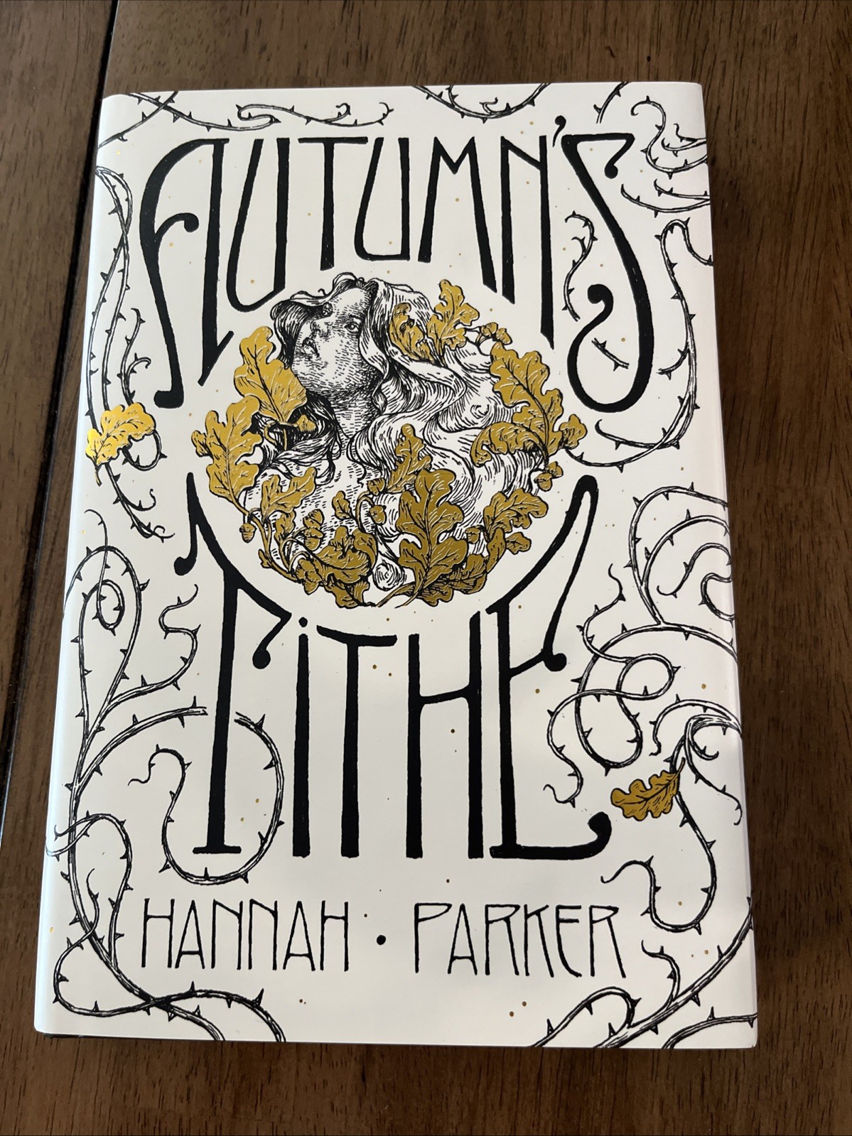 Bookish Box Signed Exclusive Special Edition Autumn’s Tithe Hannah Parker