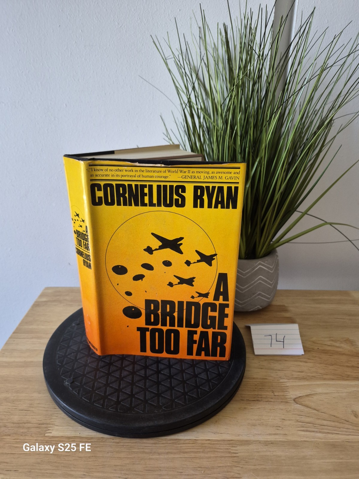 A Bridge Too Far by Cornelius Ryan 1974 1st Edition/First Printing Hardcover