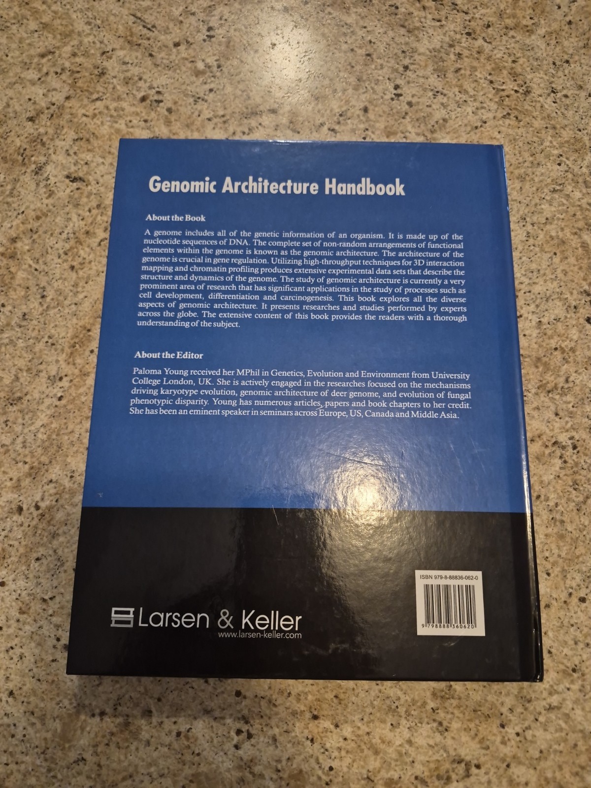 Genomic Architecture Handbook by Young, Paloma, Like New Used, Free shipping …