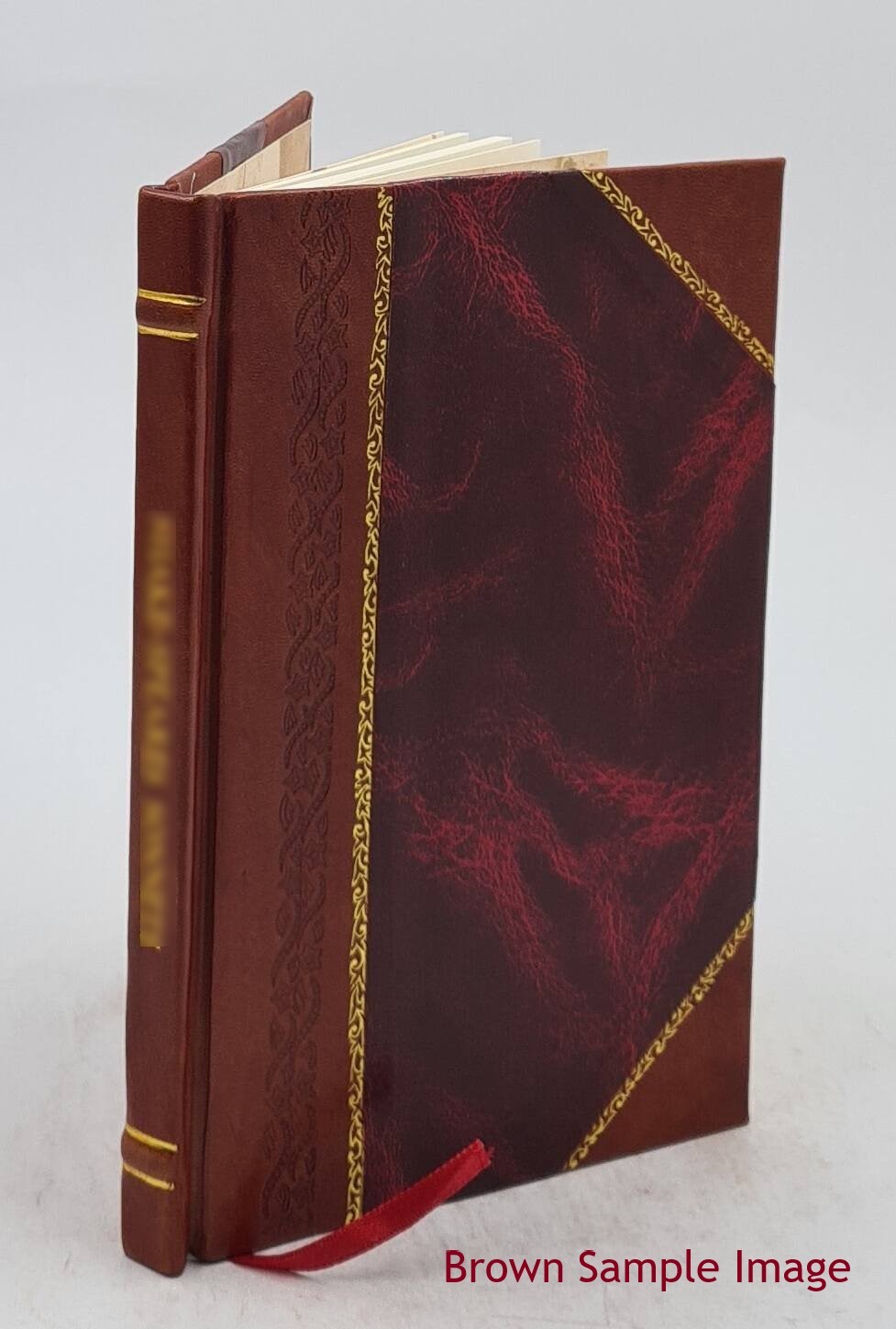 al-Awrad al-khusrah Mawlana Jalal al-Din Rumi [Leather Bound