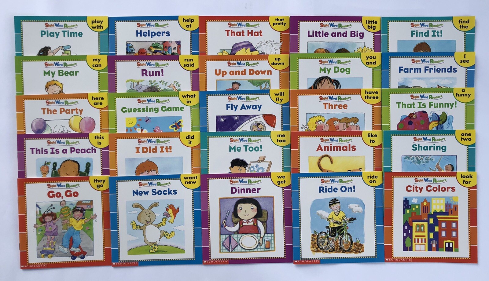 Lot 25 Sight Word Readers Childrens Books