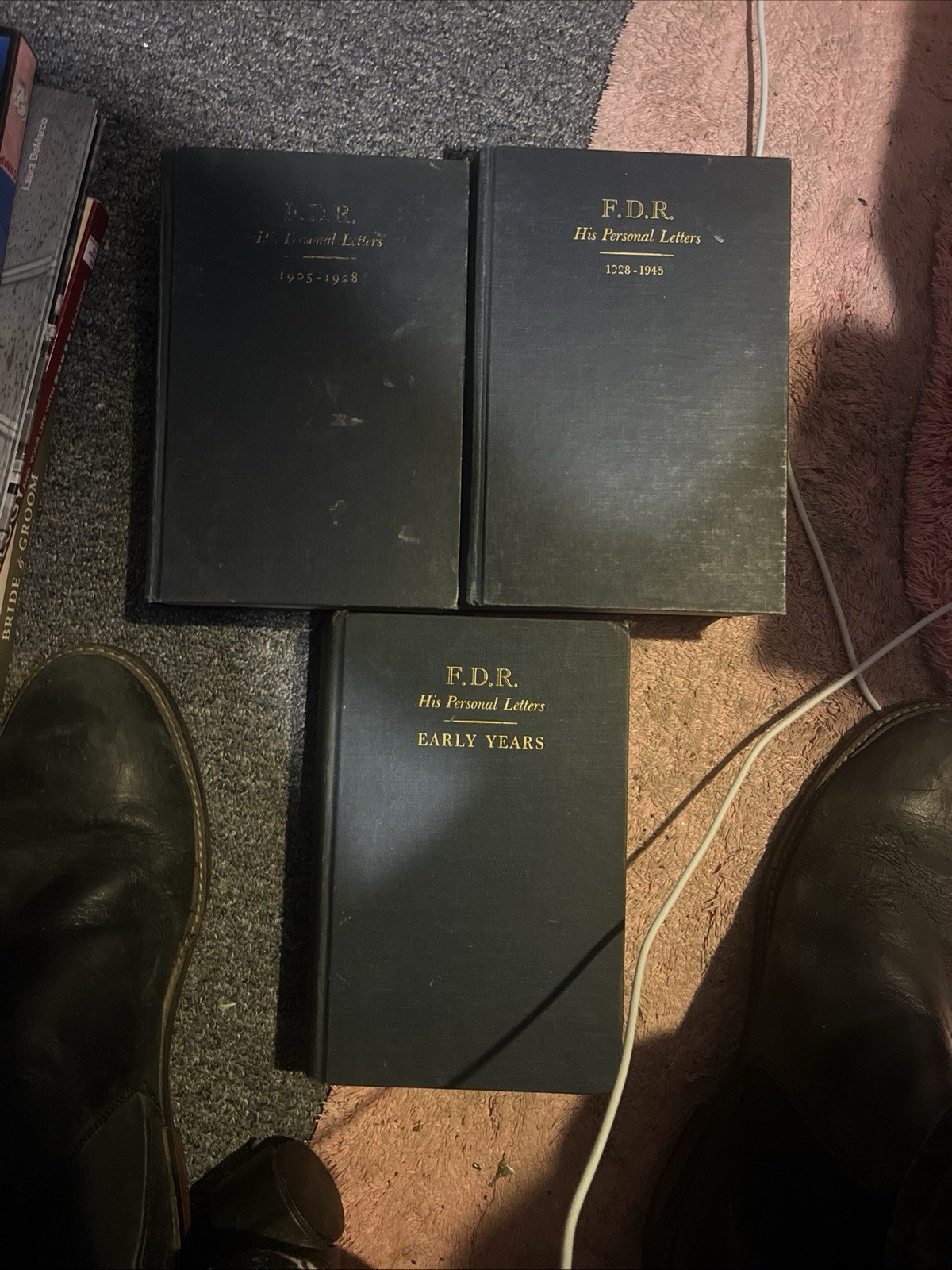 FDR His Personal Letters 3 Of 4 Volume Set Edited By Elliott Roosevelt 1st Ed 47