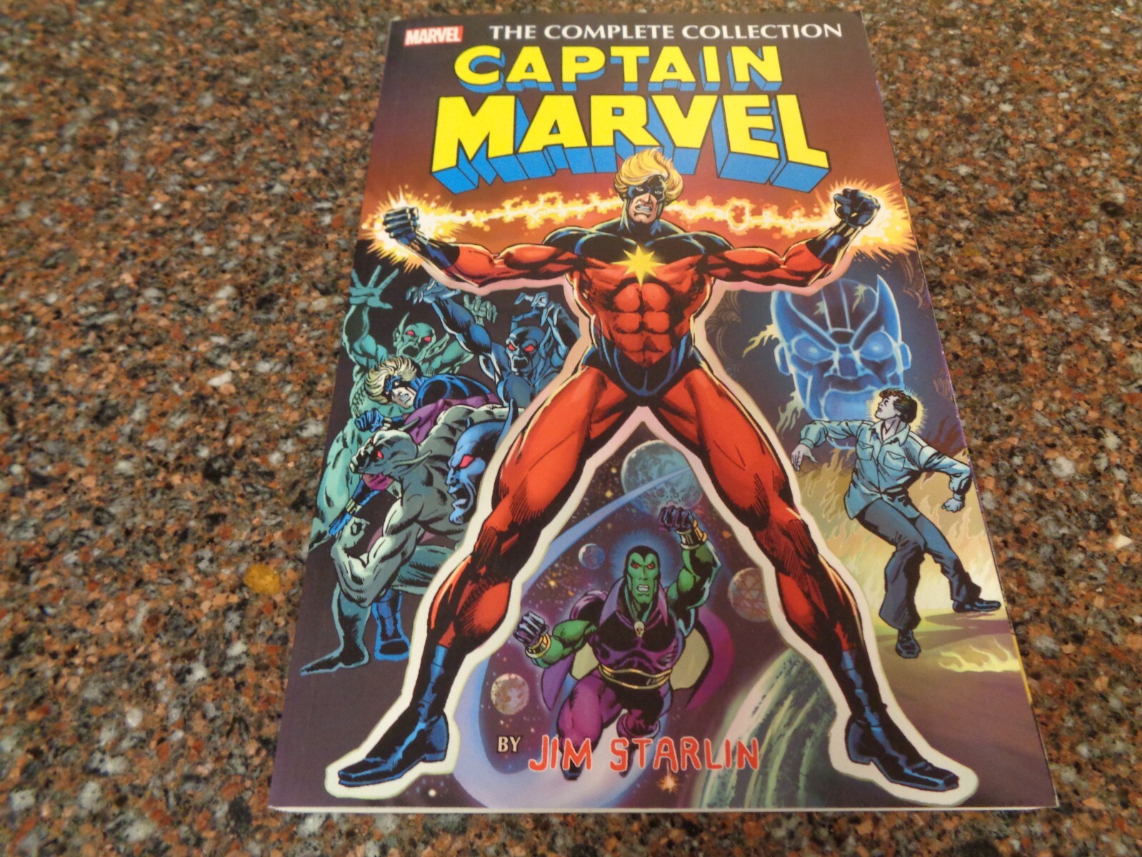 Captain Marvel by Jim Starlin: The Complete Collection (Paperback, Brand New)