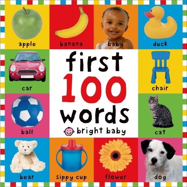 Bright Baby First 100 Words, Hardcover by Priddy, Roger, Like New Used, Free …