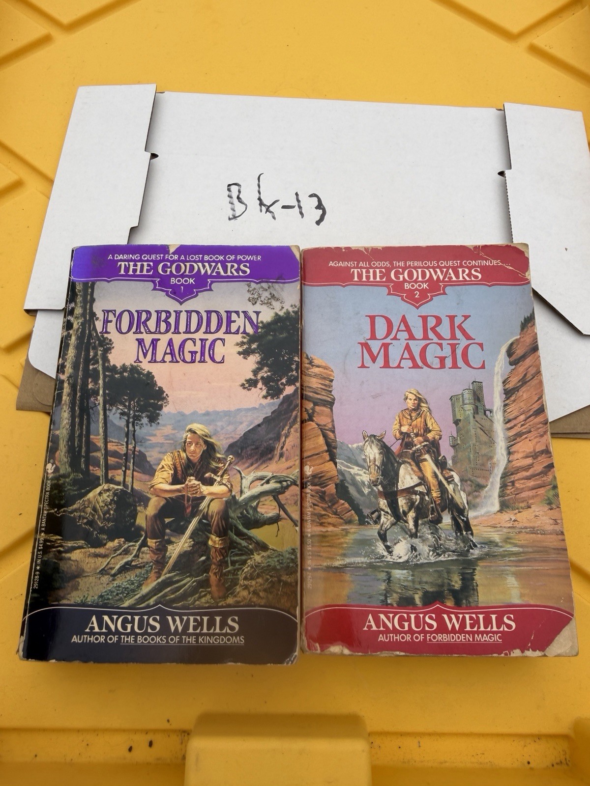 FANTASY LOT ANGUS WELLS FORBIDDEN MAGIC DARK MAGIC