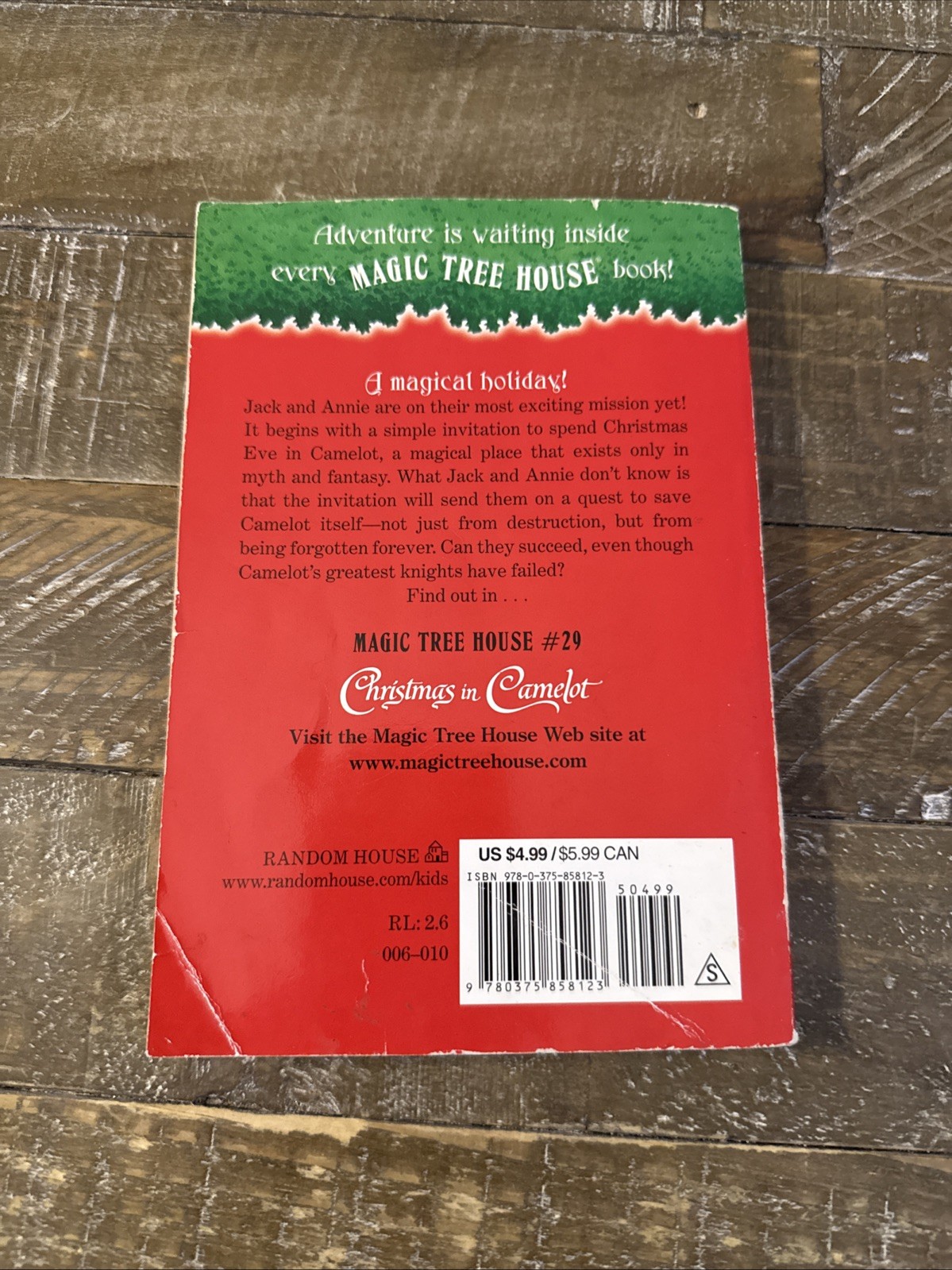 Christmas In Camelot Paperback Book