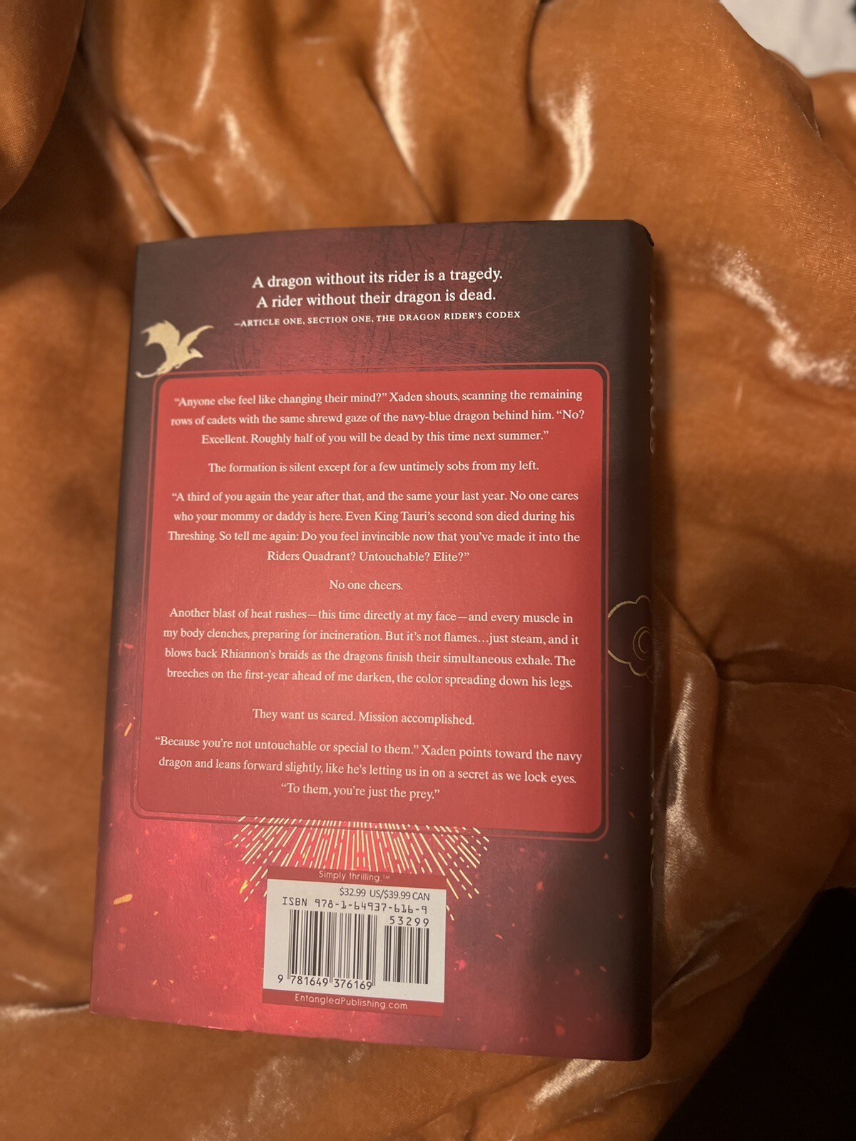 The Empyrean Ser.: Fourth Wing (Special Edition) by Rebecca Yarros (2023,…