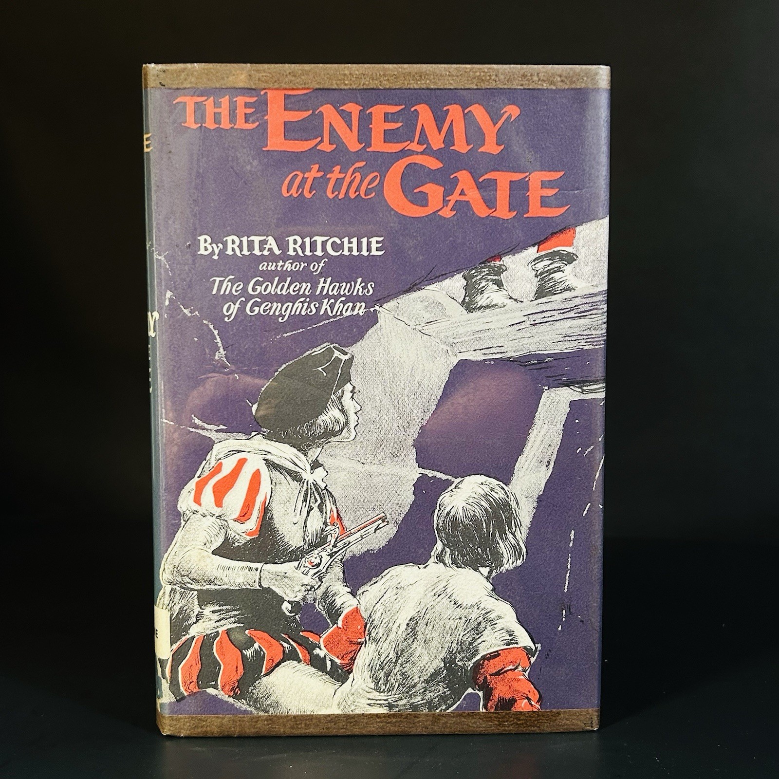 The Enemy at the Gate Rita Ritchie HC DJ 1966 5th Printing Ex-Library