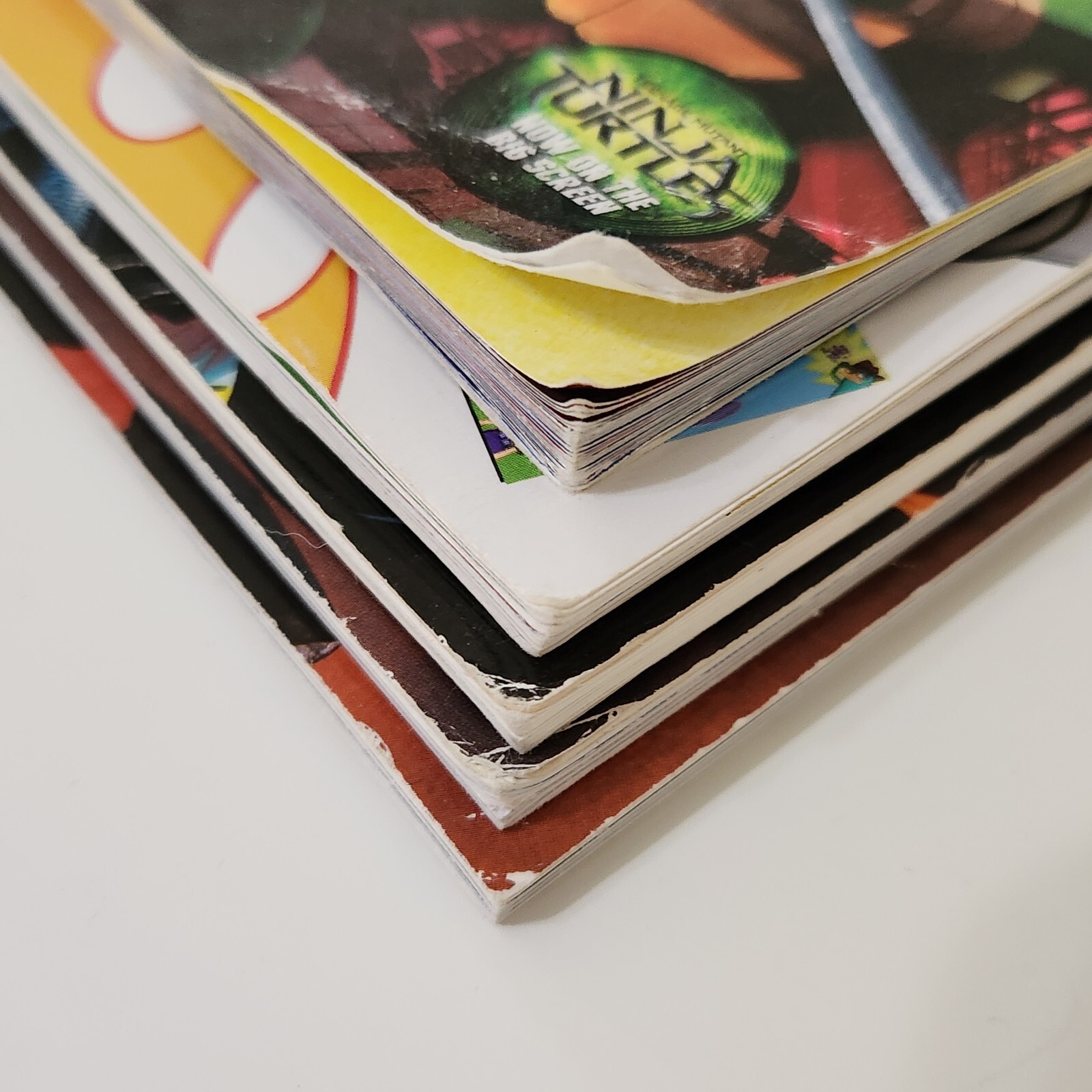 Lot 5 Level 3 & 4 Readers Comic Paperback Books Mixed Star Wars X-Men Turtles