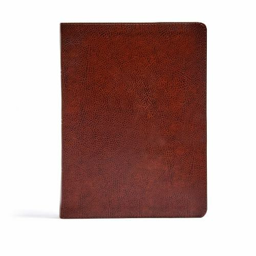CSB Verse-by-Verse Reference Bible, Brown Bonded Leather – Holman Bible Publishe